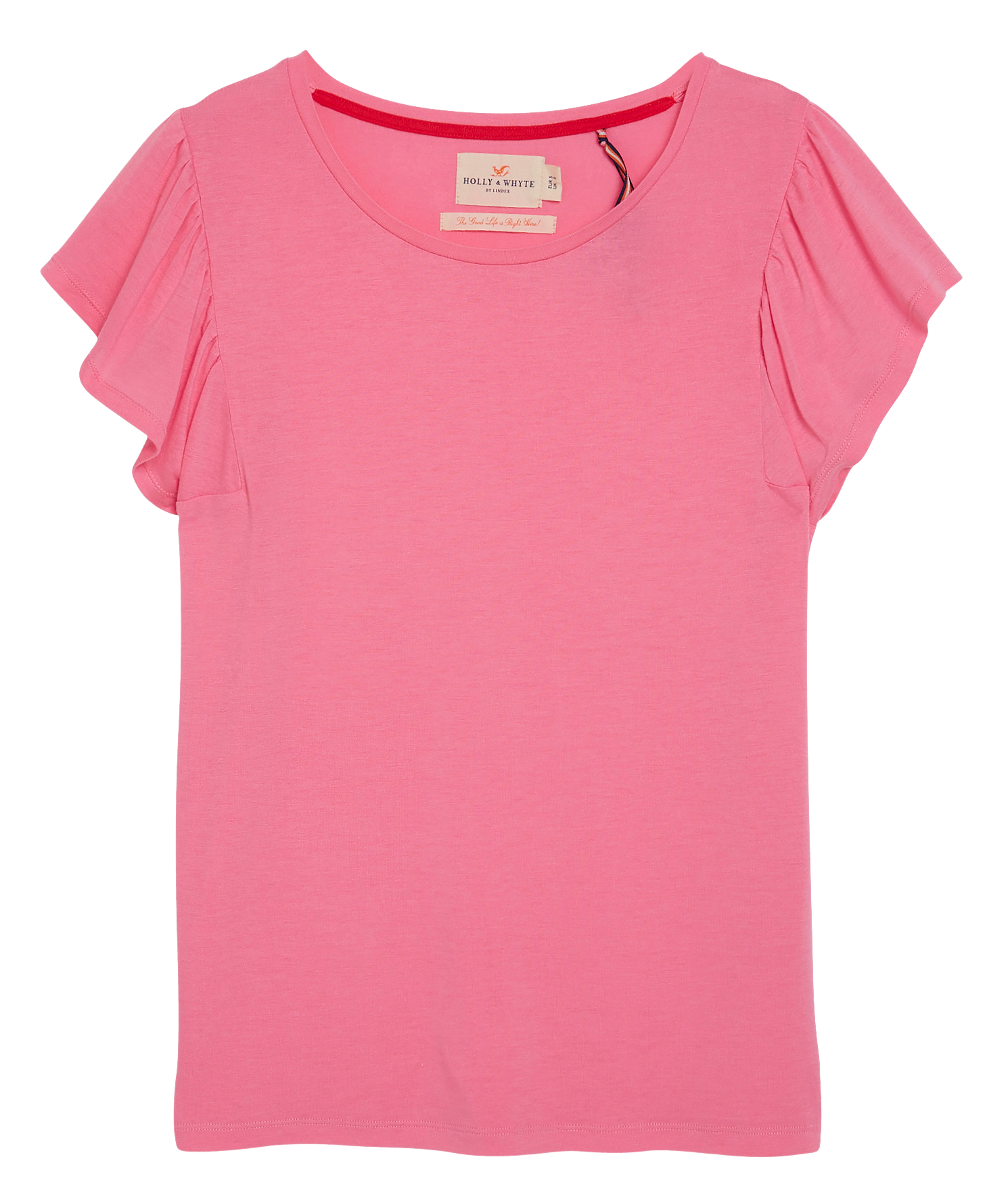 Lyocell Flounce Top