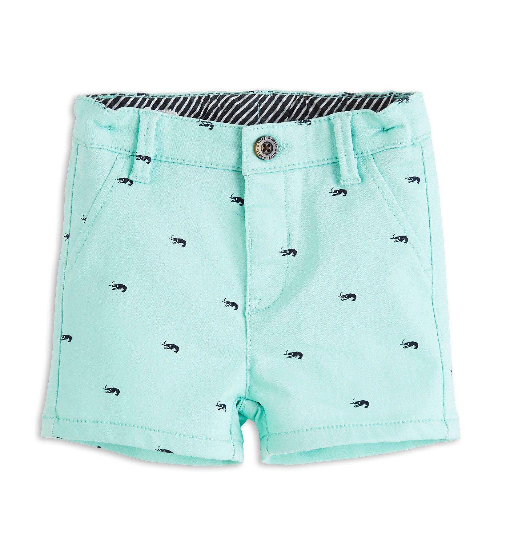 Patterned Jersey Shorts