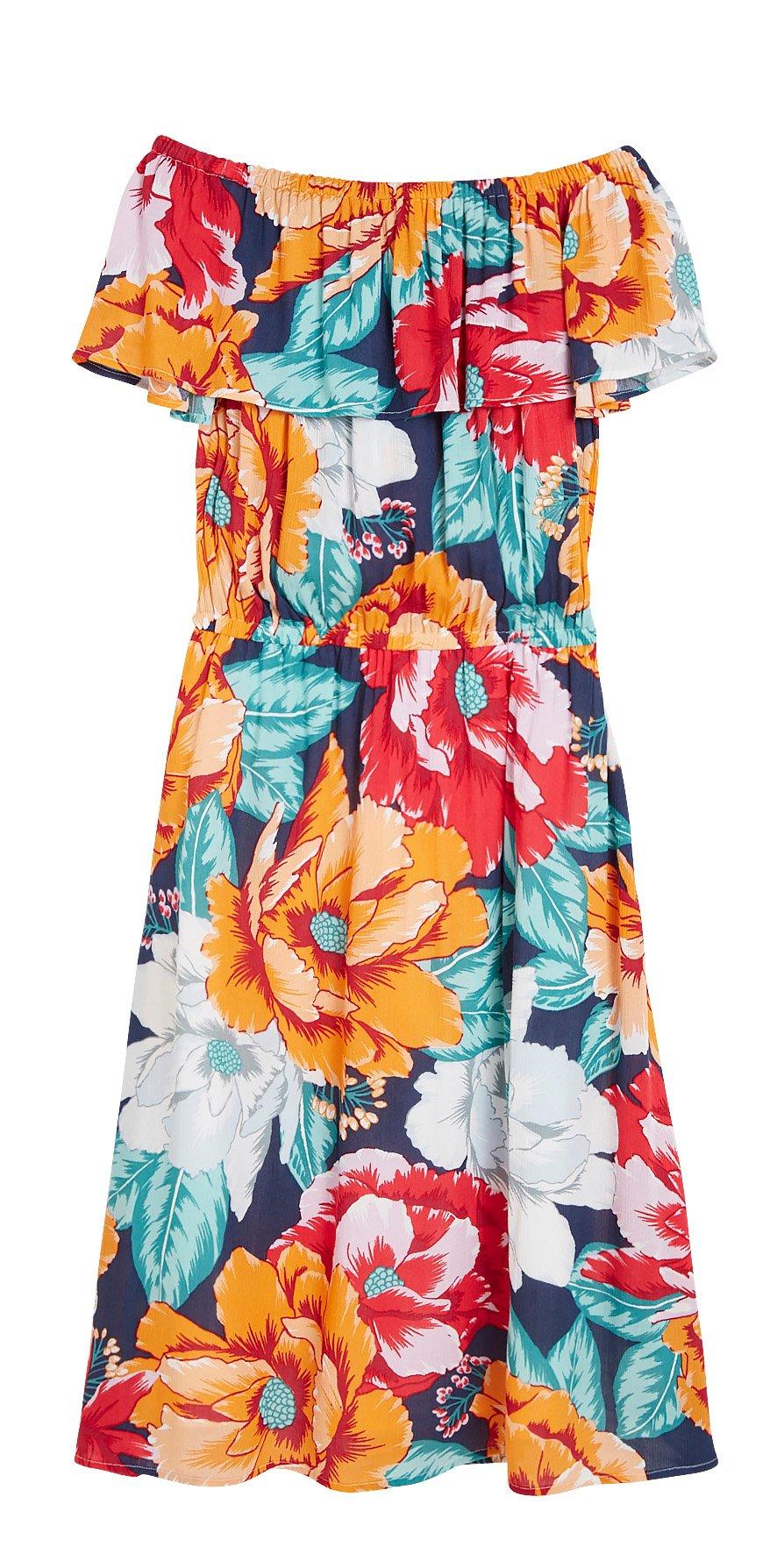 Off shoulder-kjole