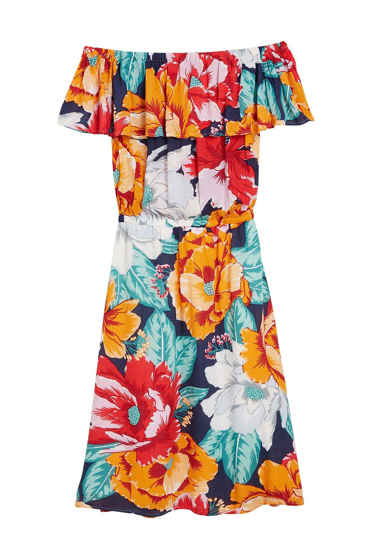 Off shoulder-klänning