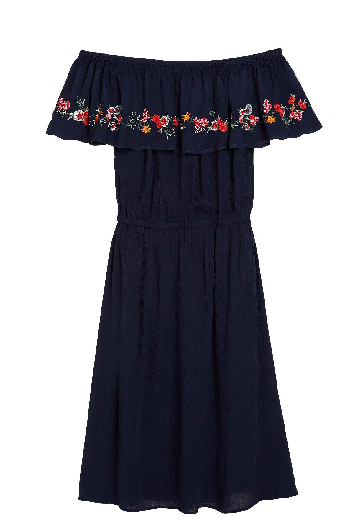 Off shoulder-klänning