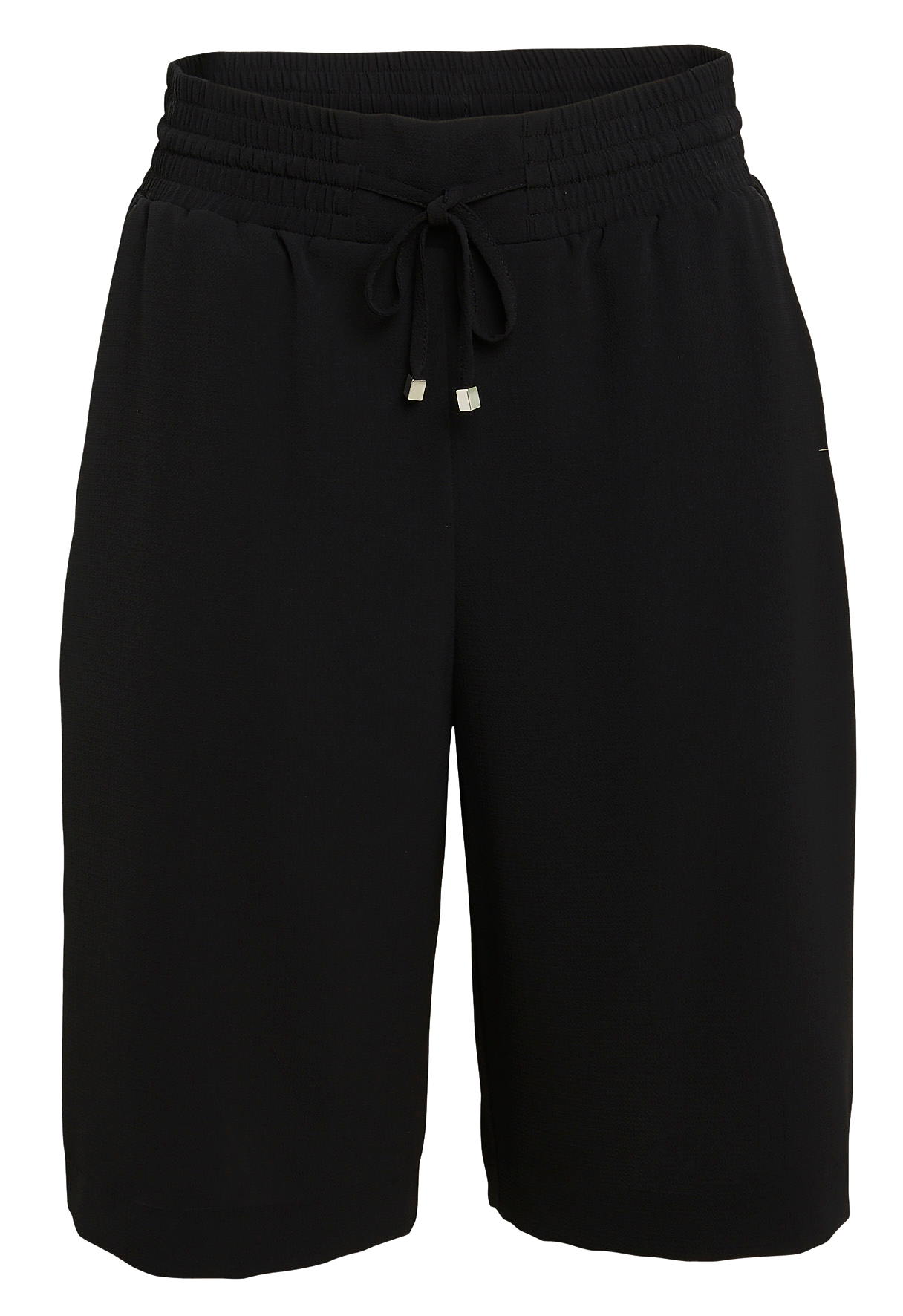 Lösare crêppade shorts