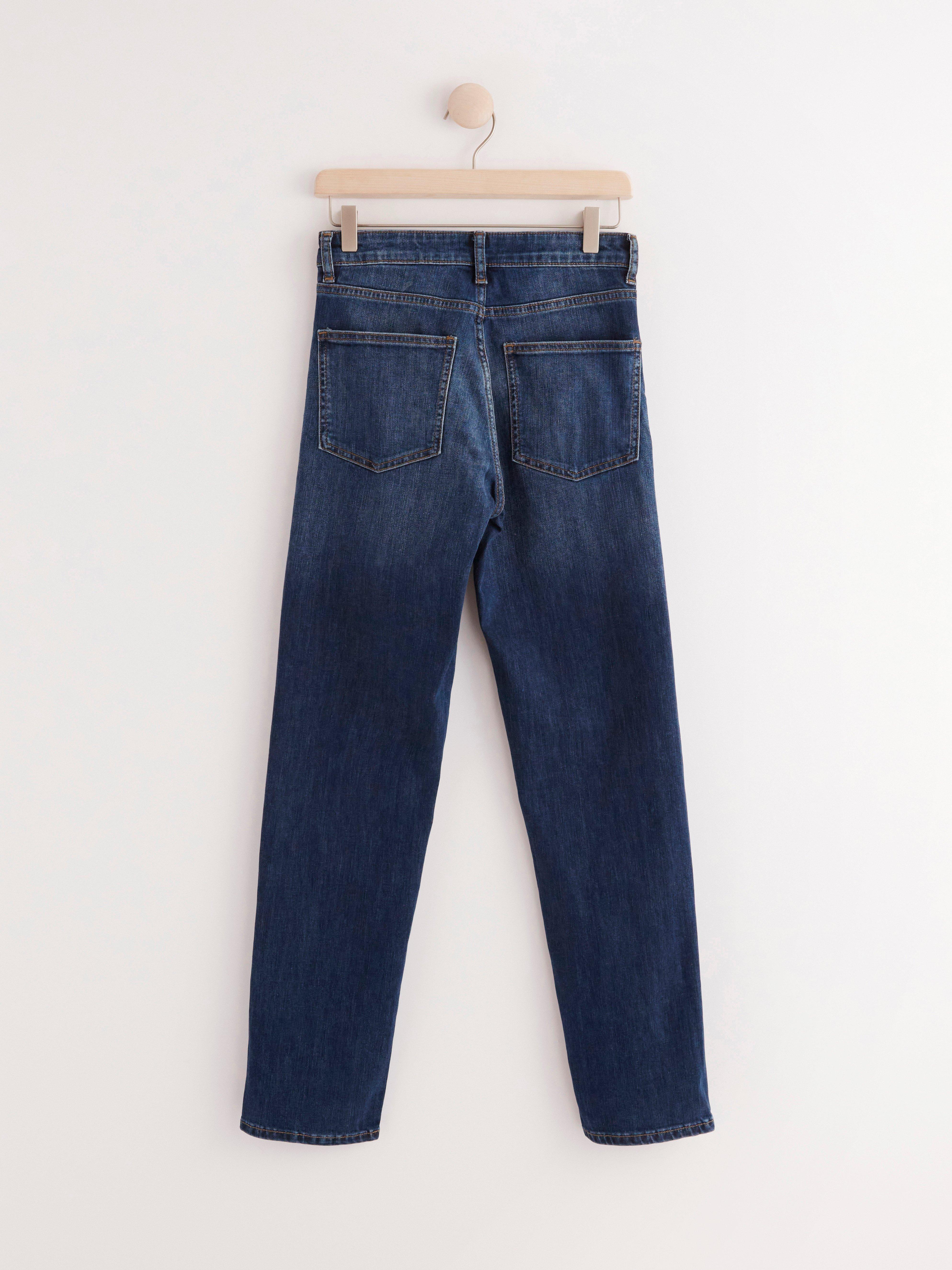 Nea Dark Blue Straight Jeans Lindex Europe