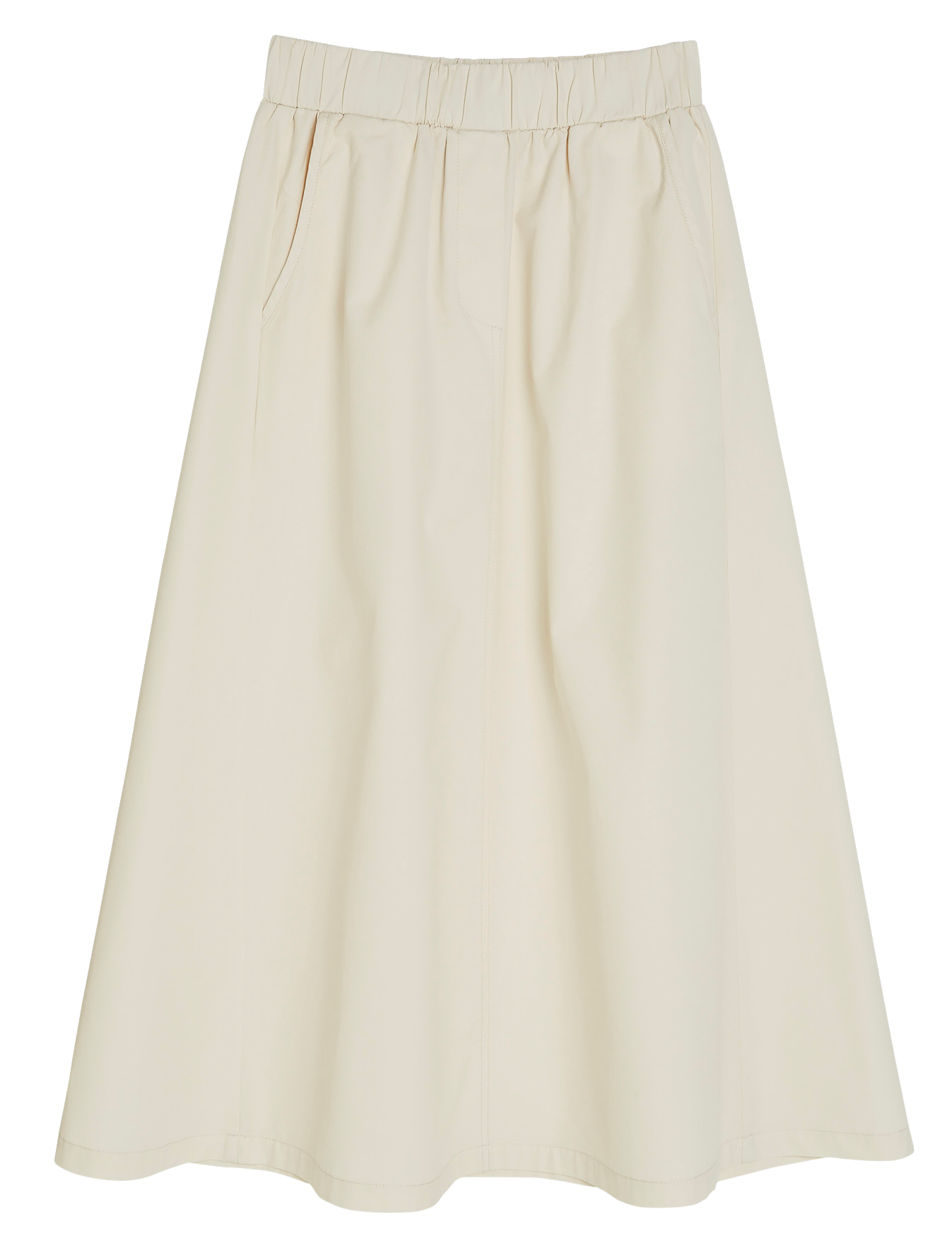 Wide Cotton Skirt