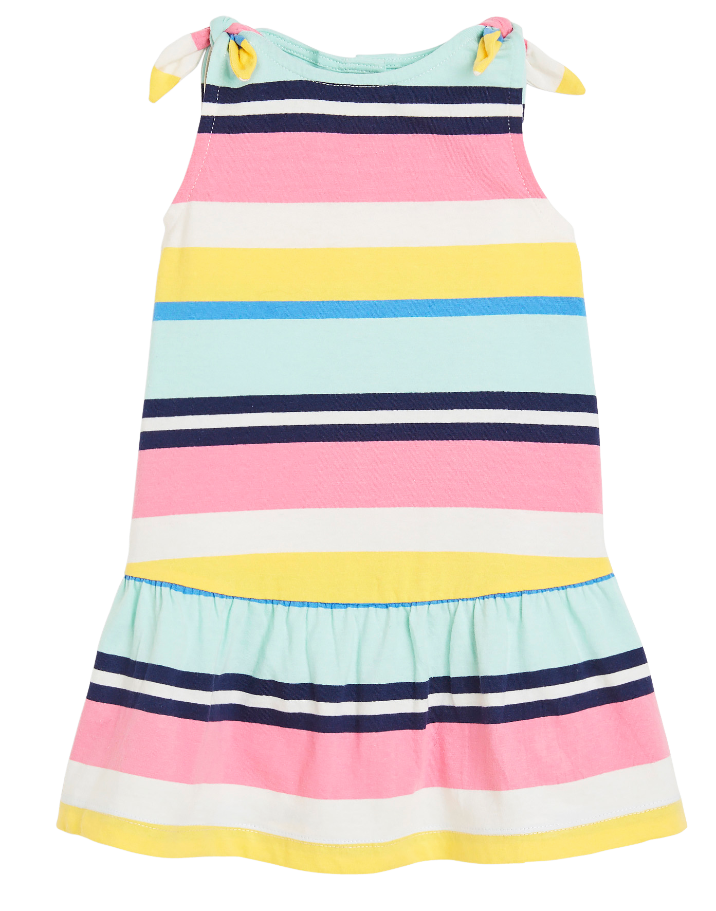 Proužkované žerzejové šaty