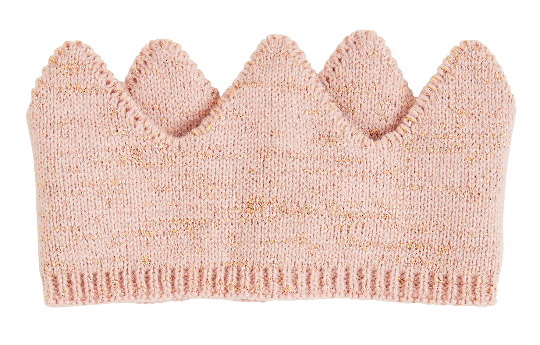 knitted crown headband