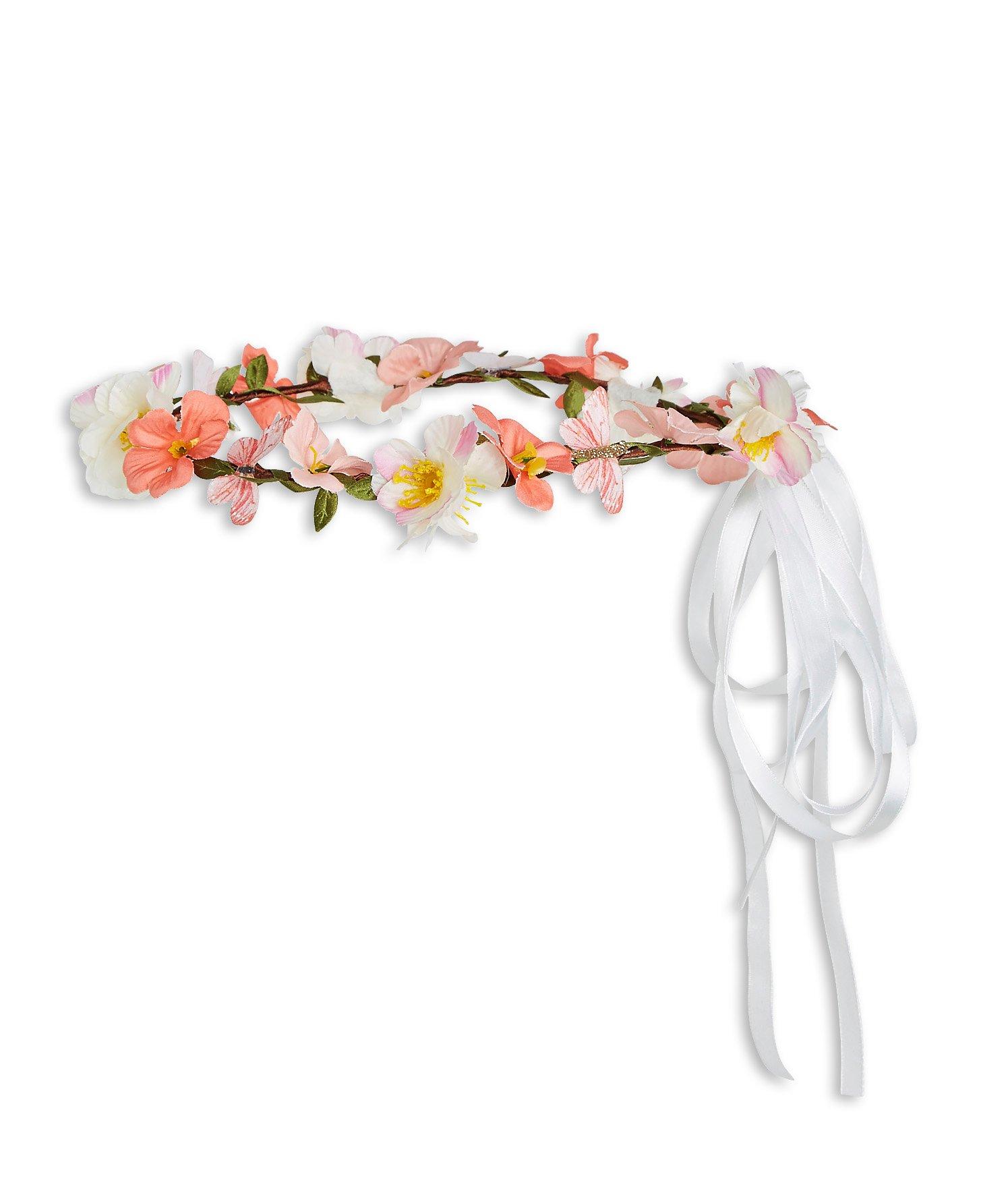 Hårband med blommor