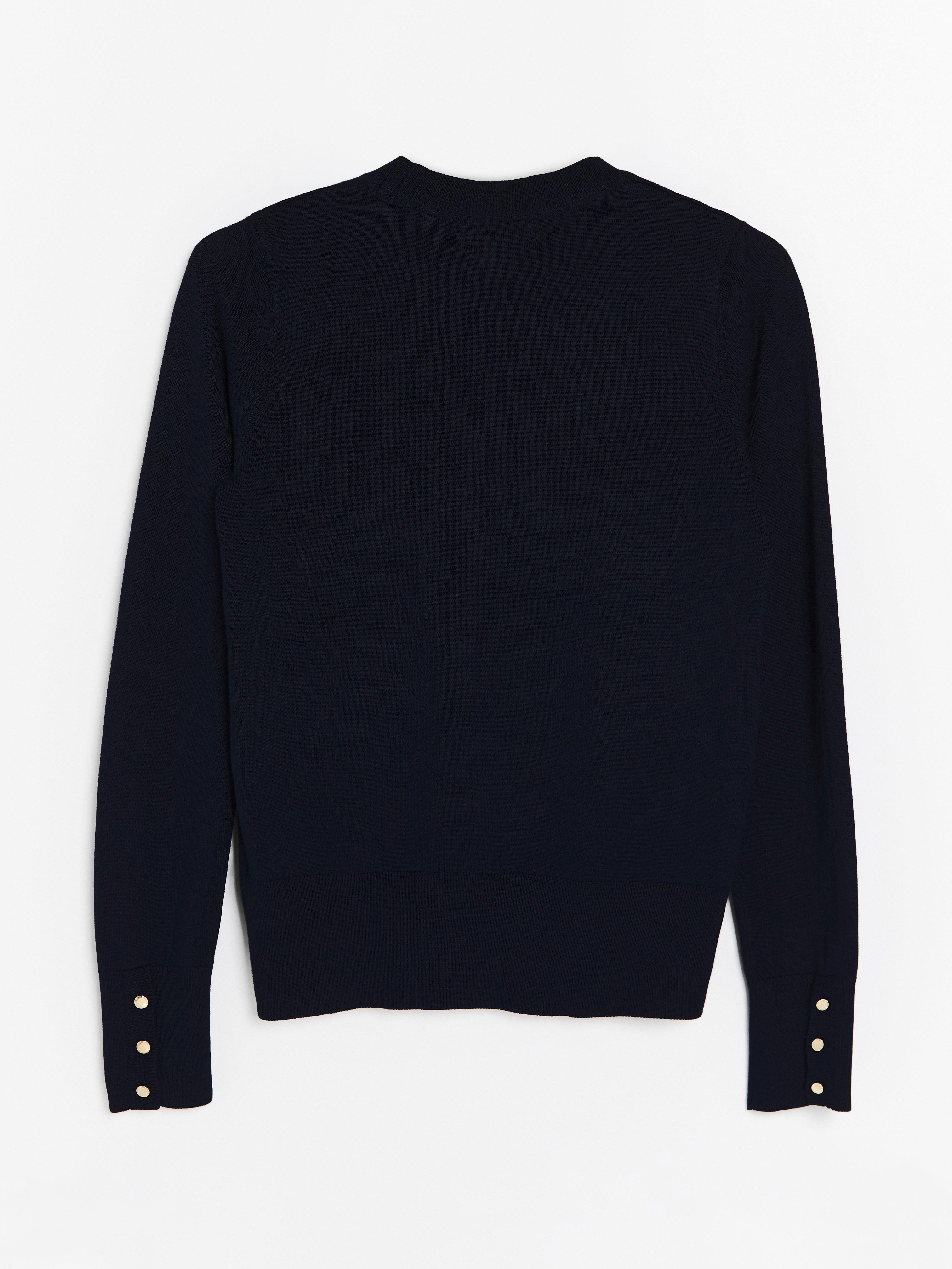 Sweater - Dame - Blå