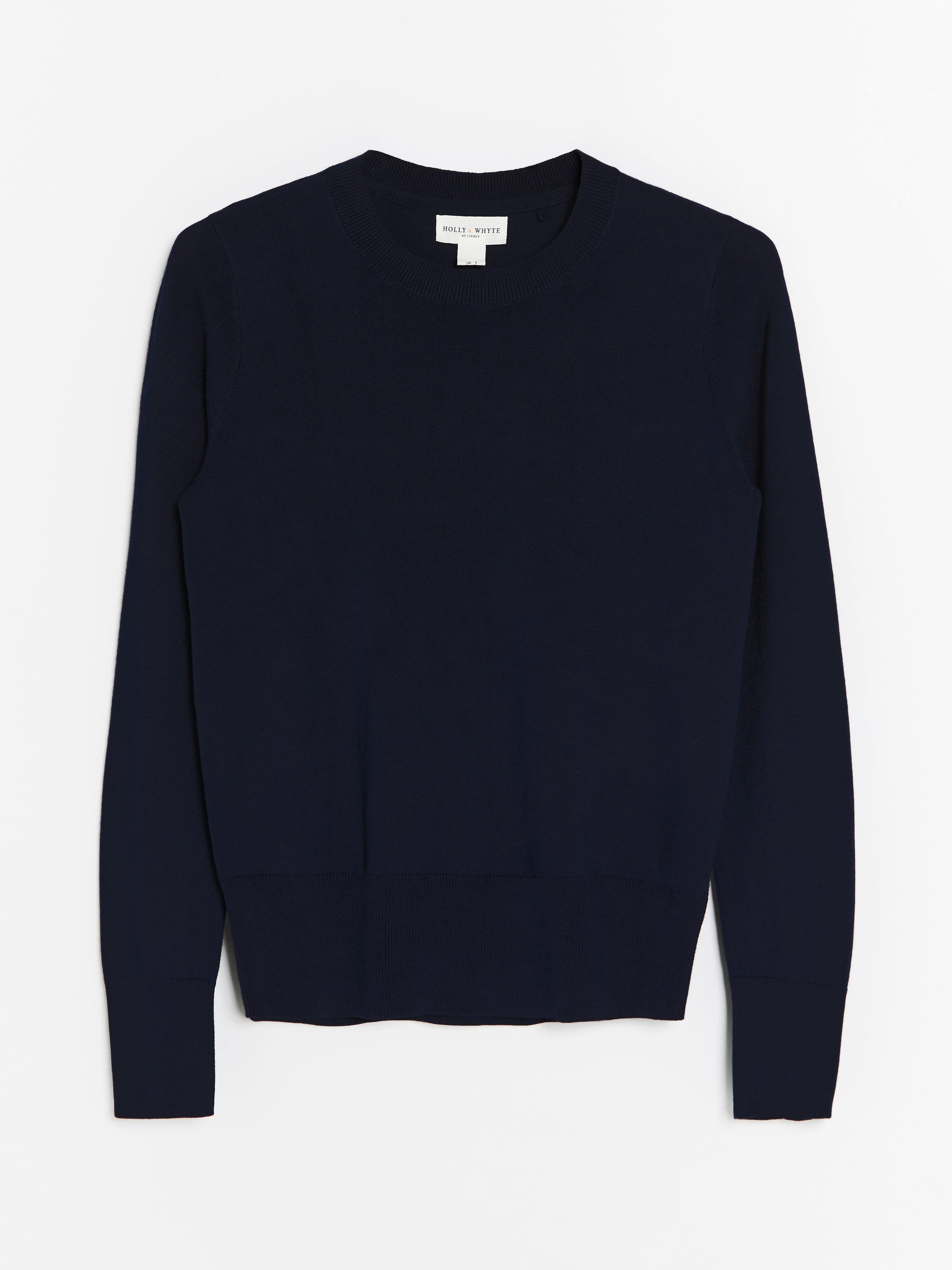Sweater - Dame - Blå