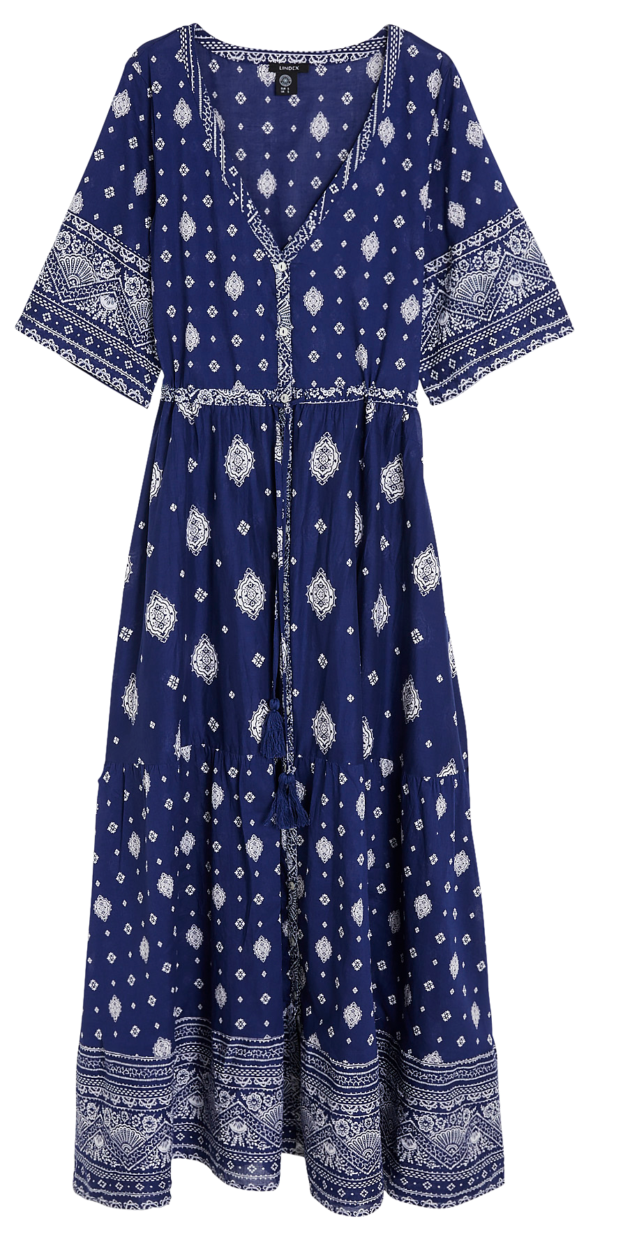 Patterned Maxi Dress