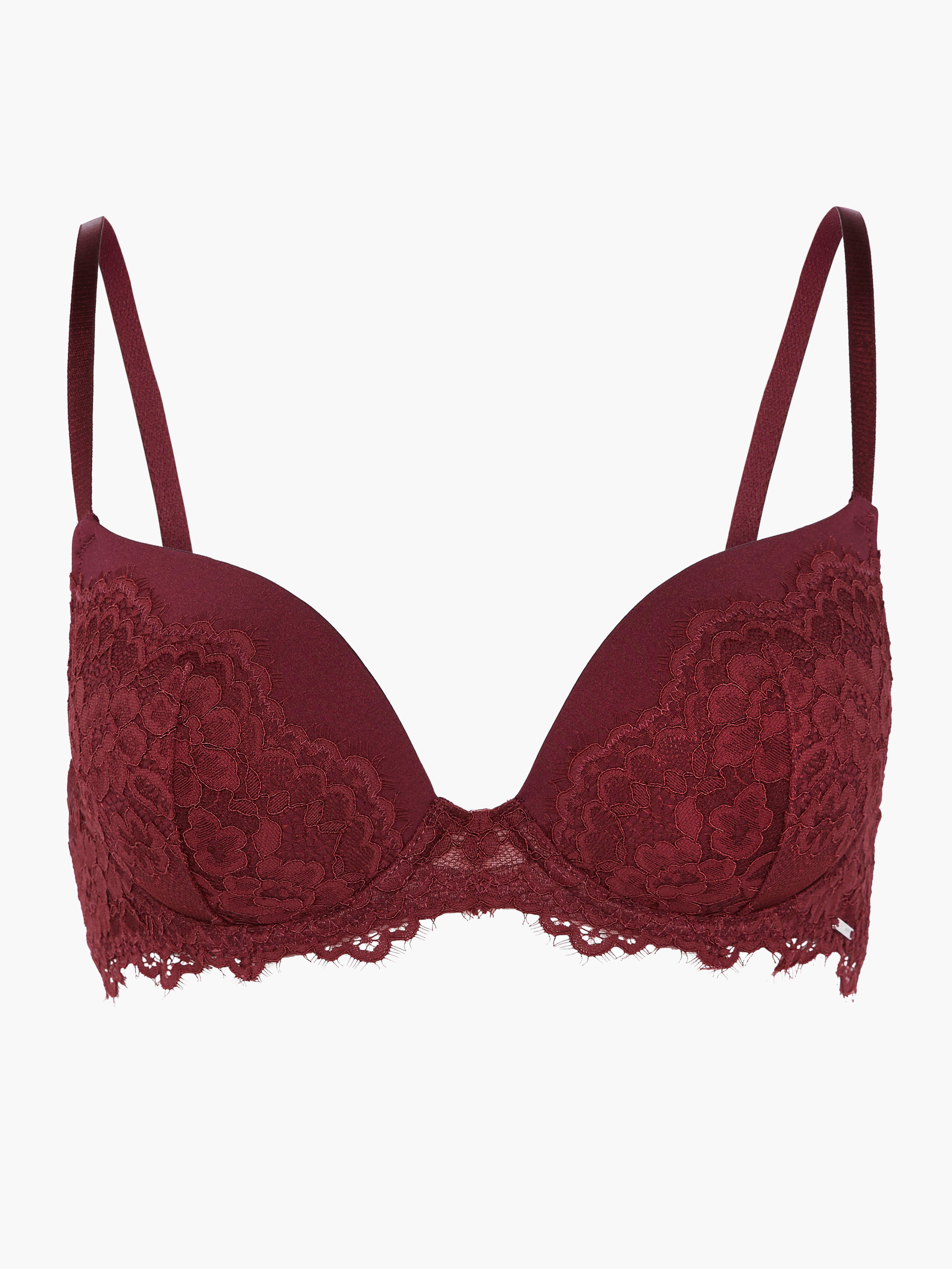 Push Up Bra - Lingerie - Red