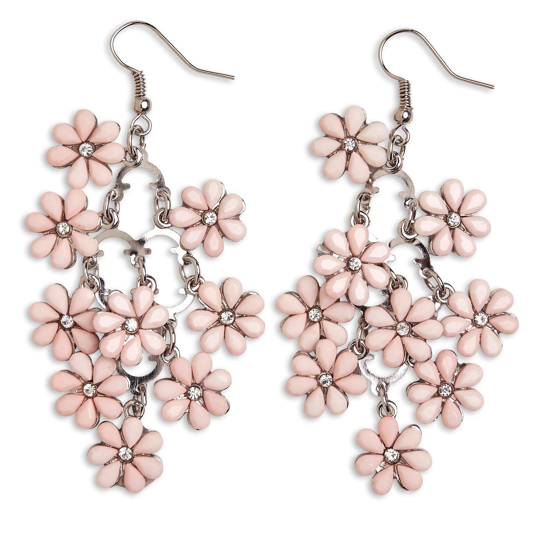 Örhängen med blommor