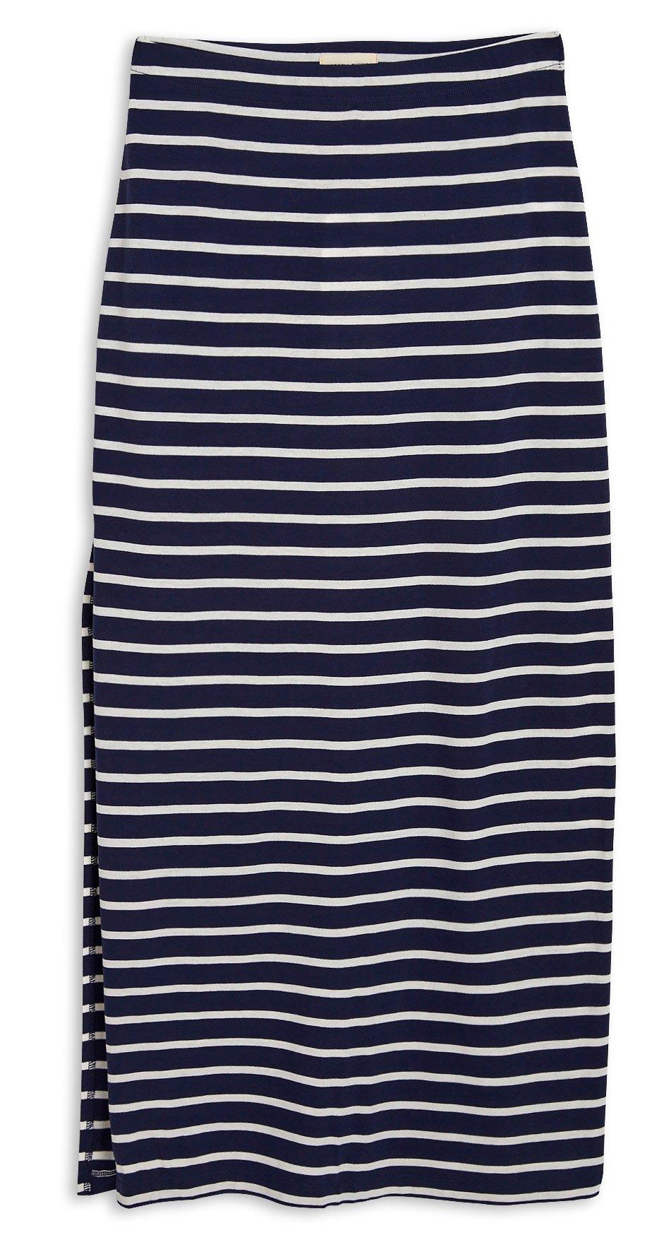 cotton jersey maxi skirt