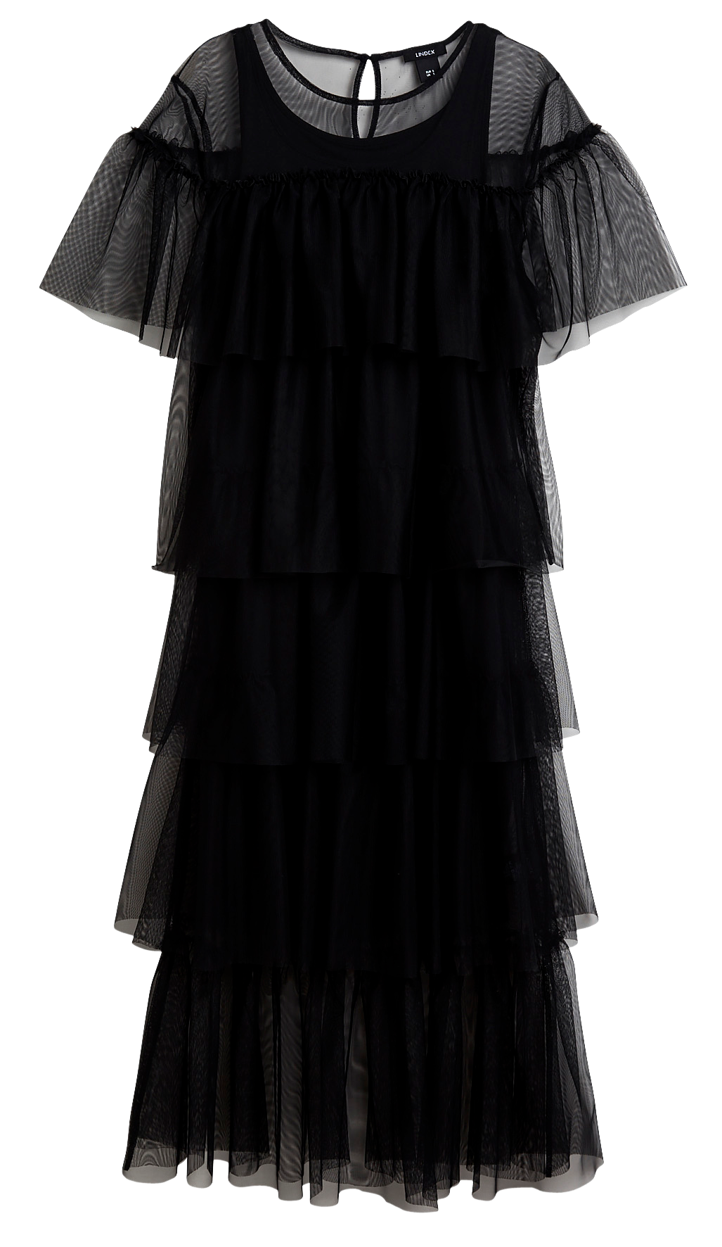 Flounce Tulle Dress | Lindex