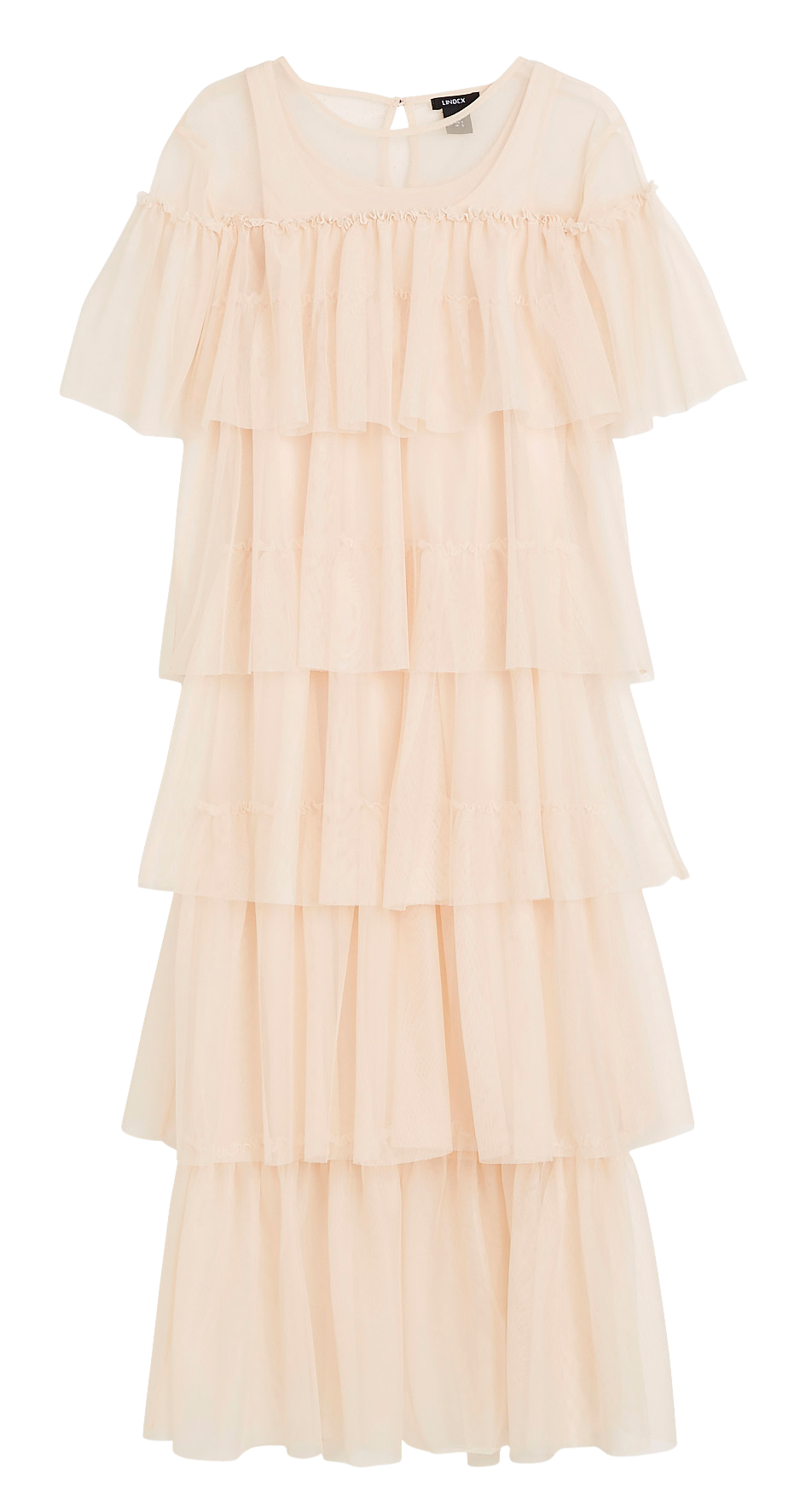 Flounce Tulle Dress
