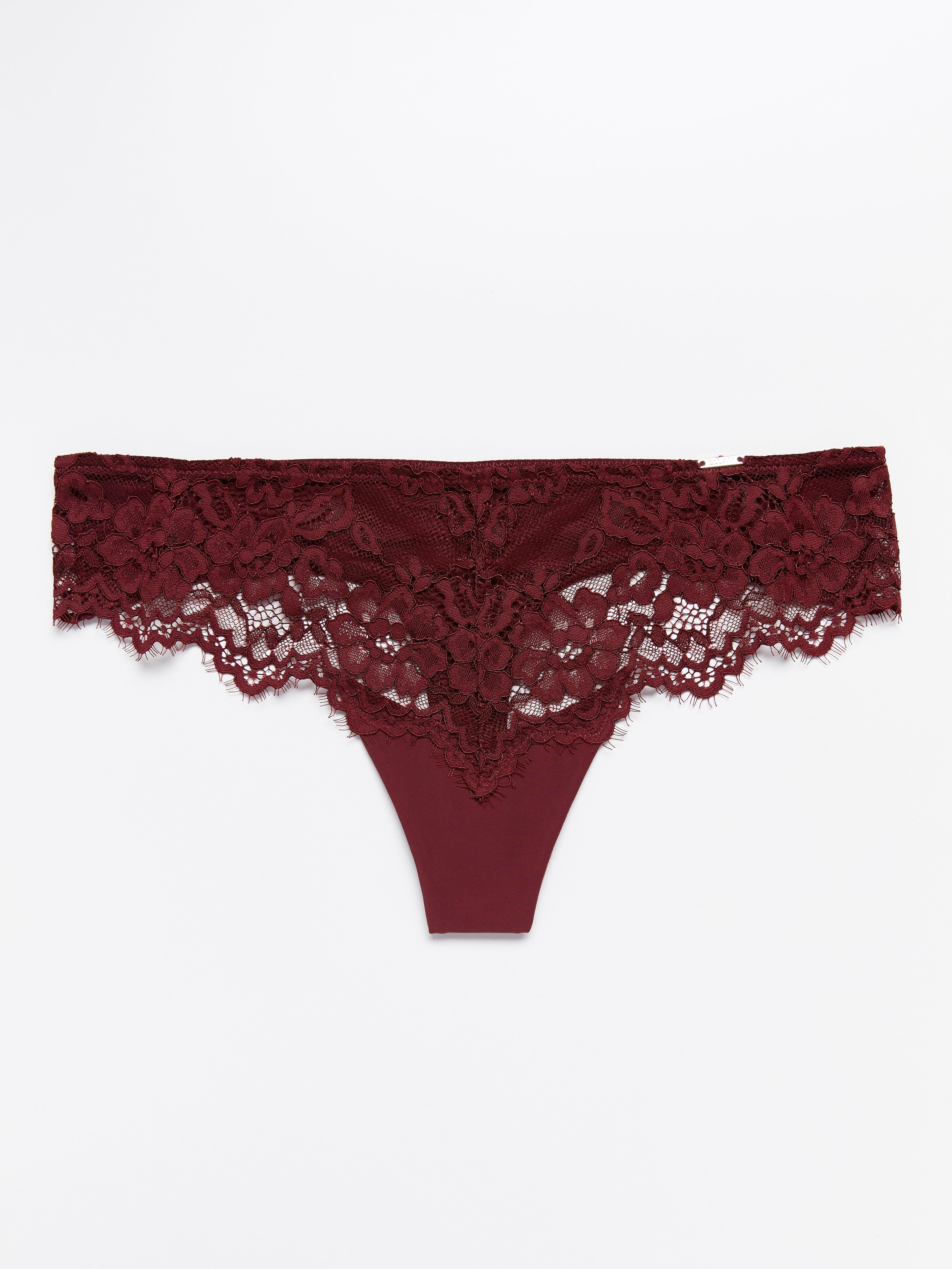 Thong Low - Lingerie - Red