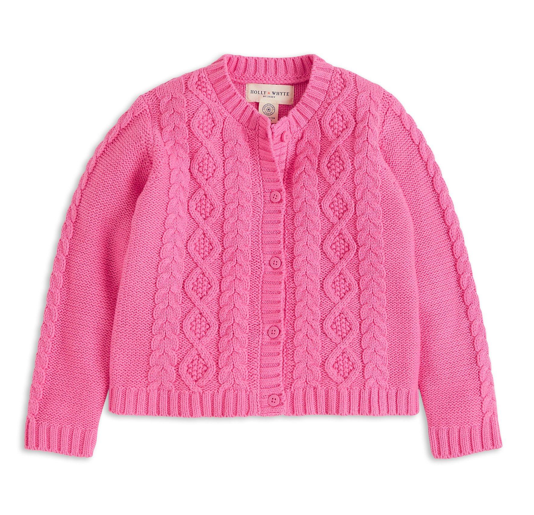 Cable-knit Cardigan