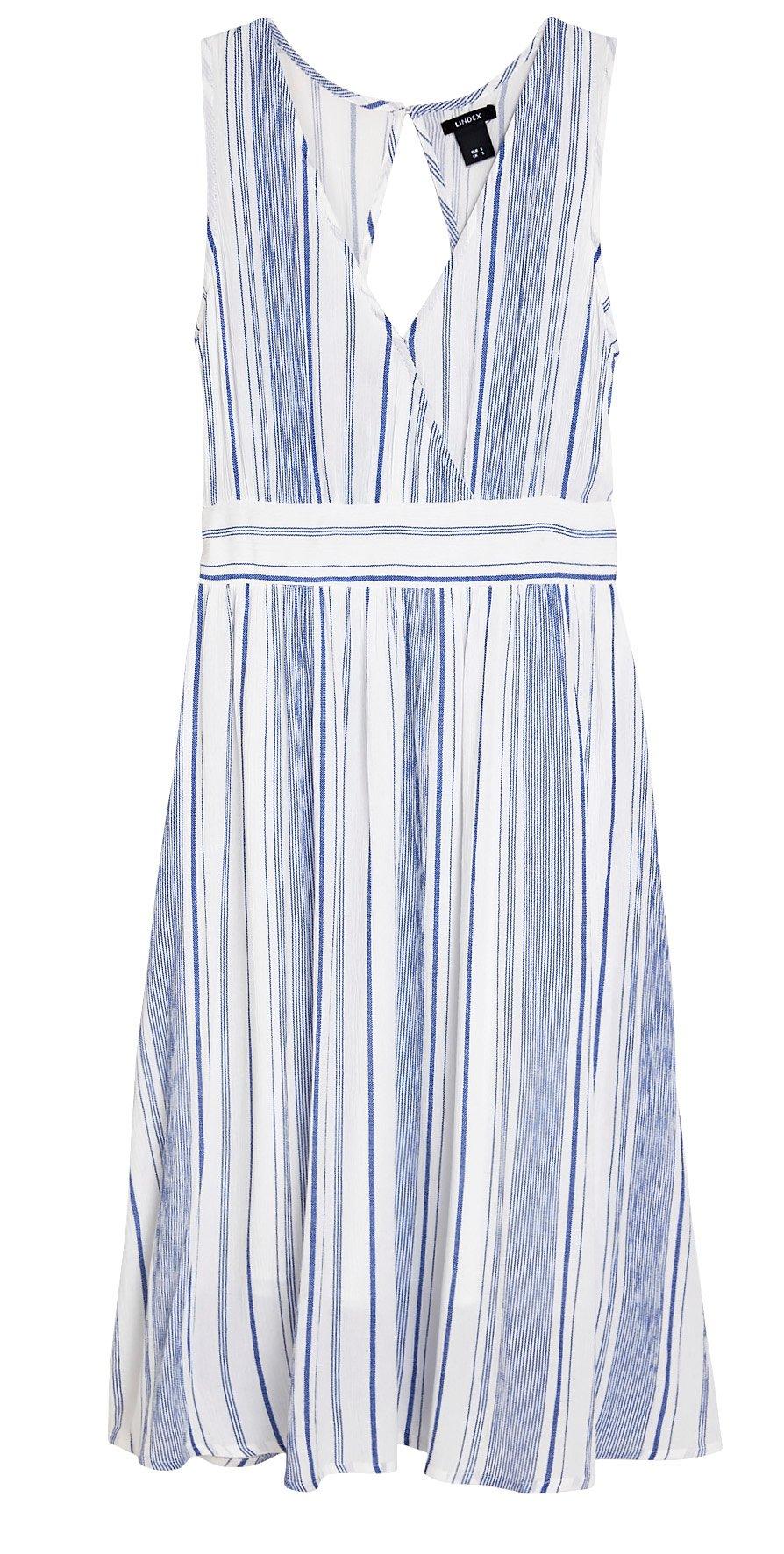 Striped Viscose Dress