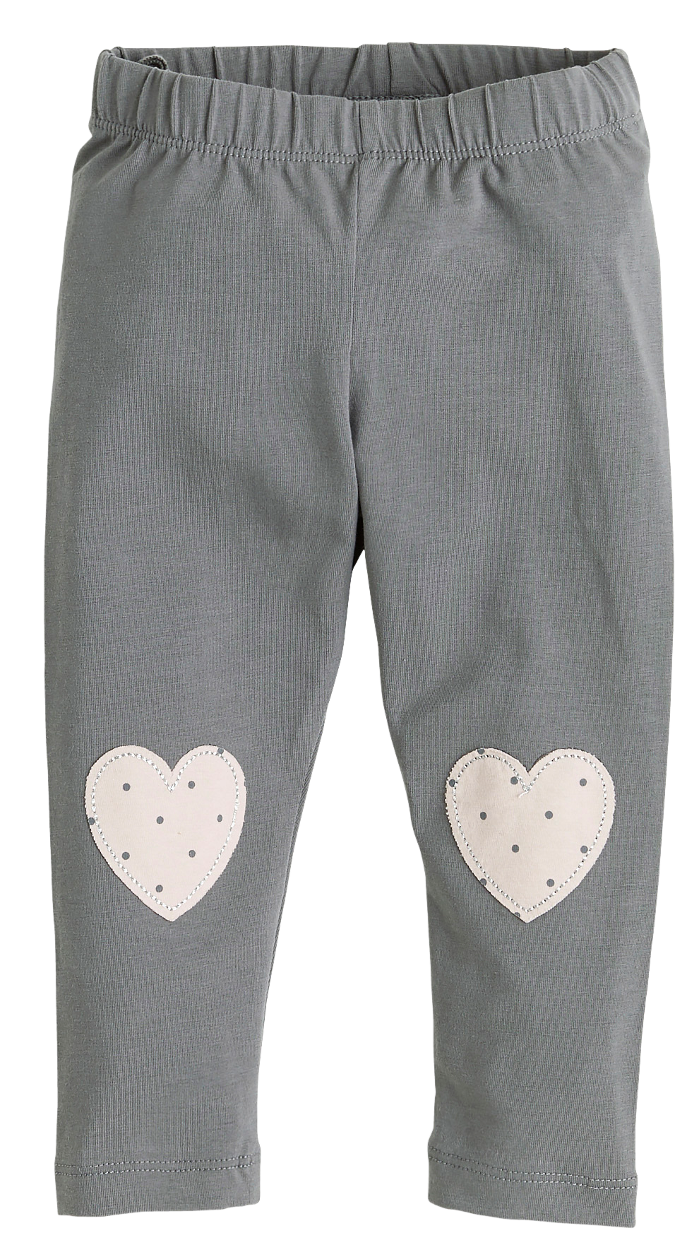 Leggings with Heart Patches
