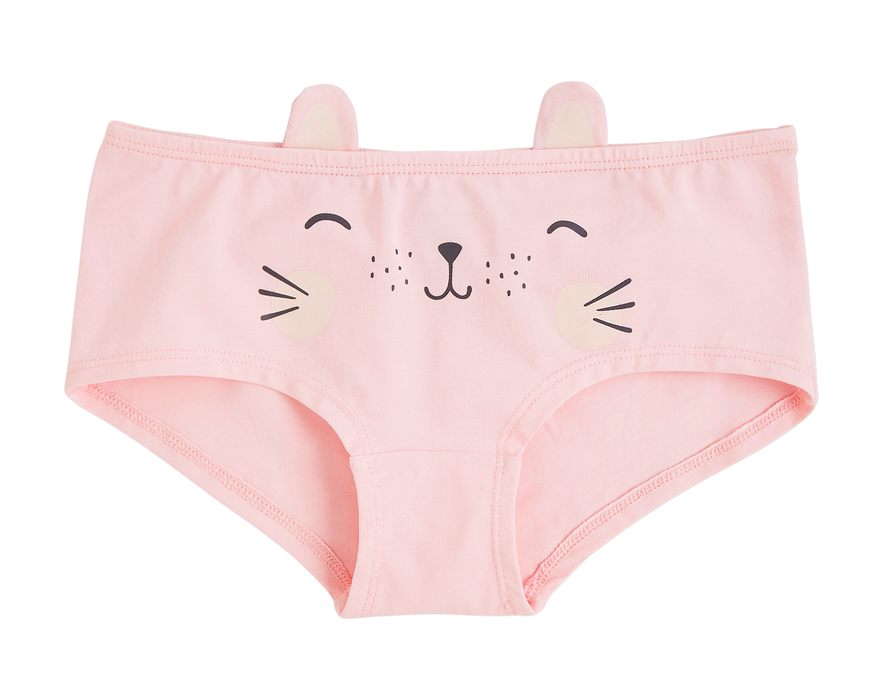 Briefs with Cat Print