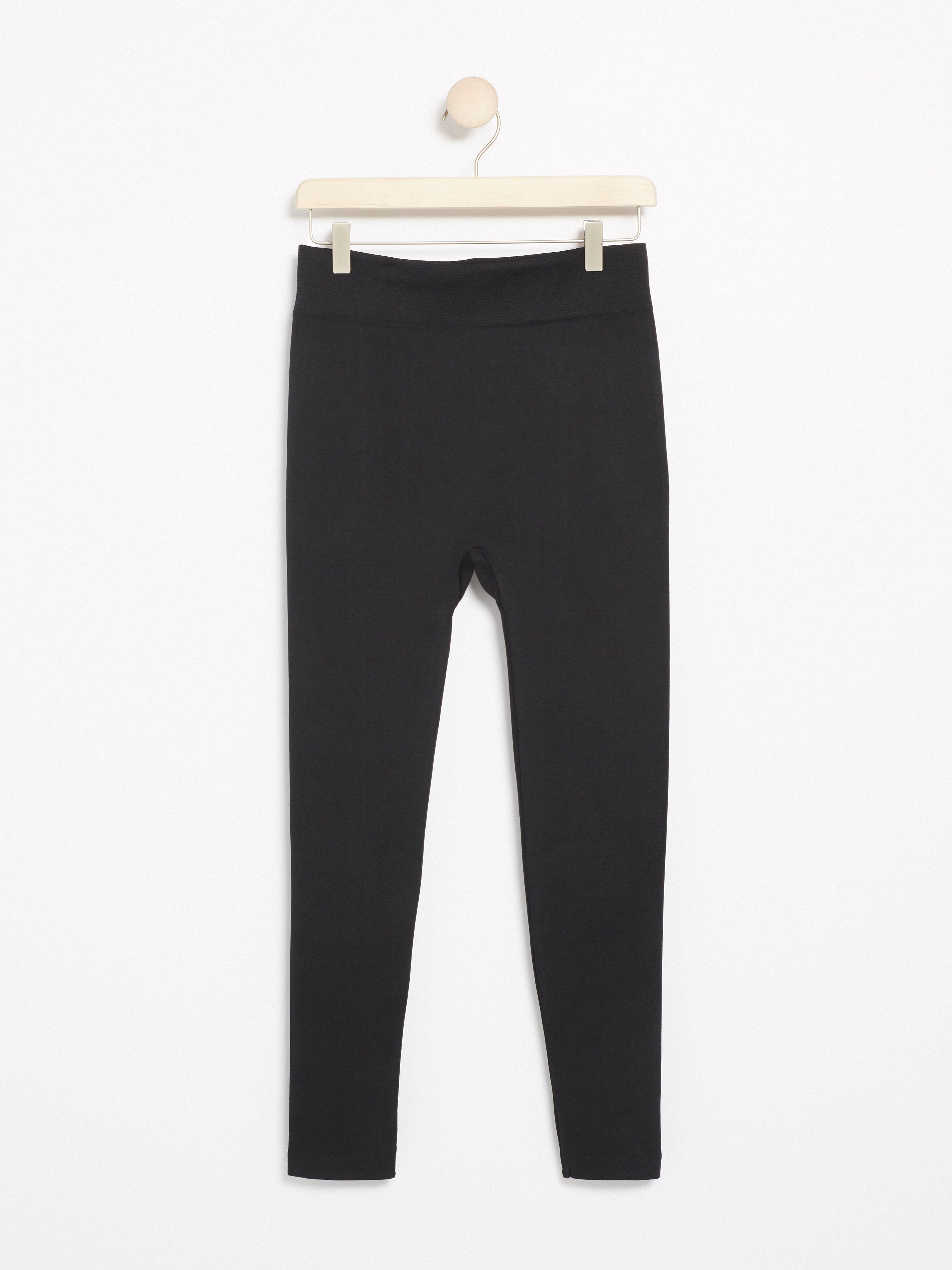 Leggings - Dame - Svart