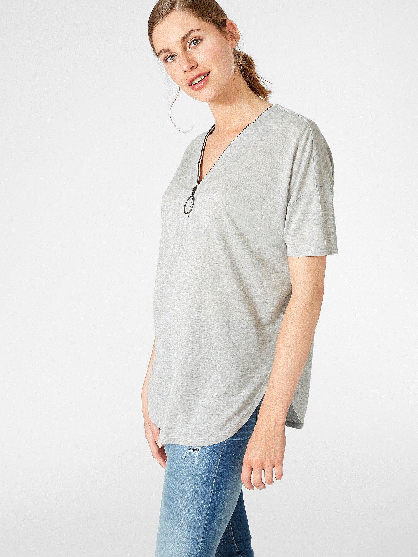 Lyocell Top with Zip