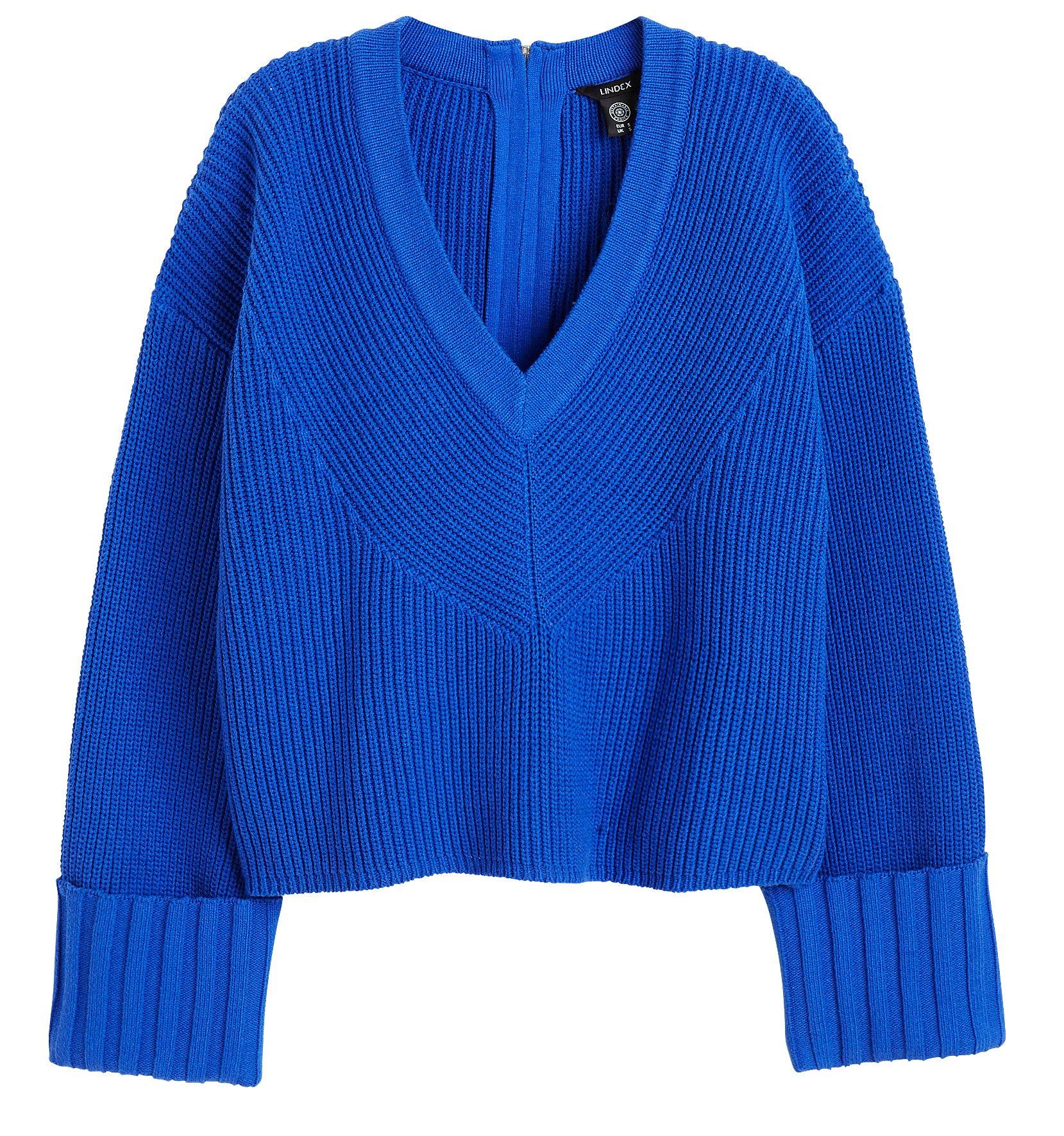 Knitted Sweater with Zip