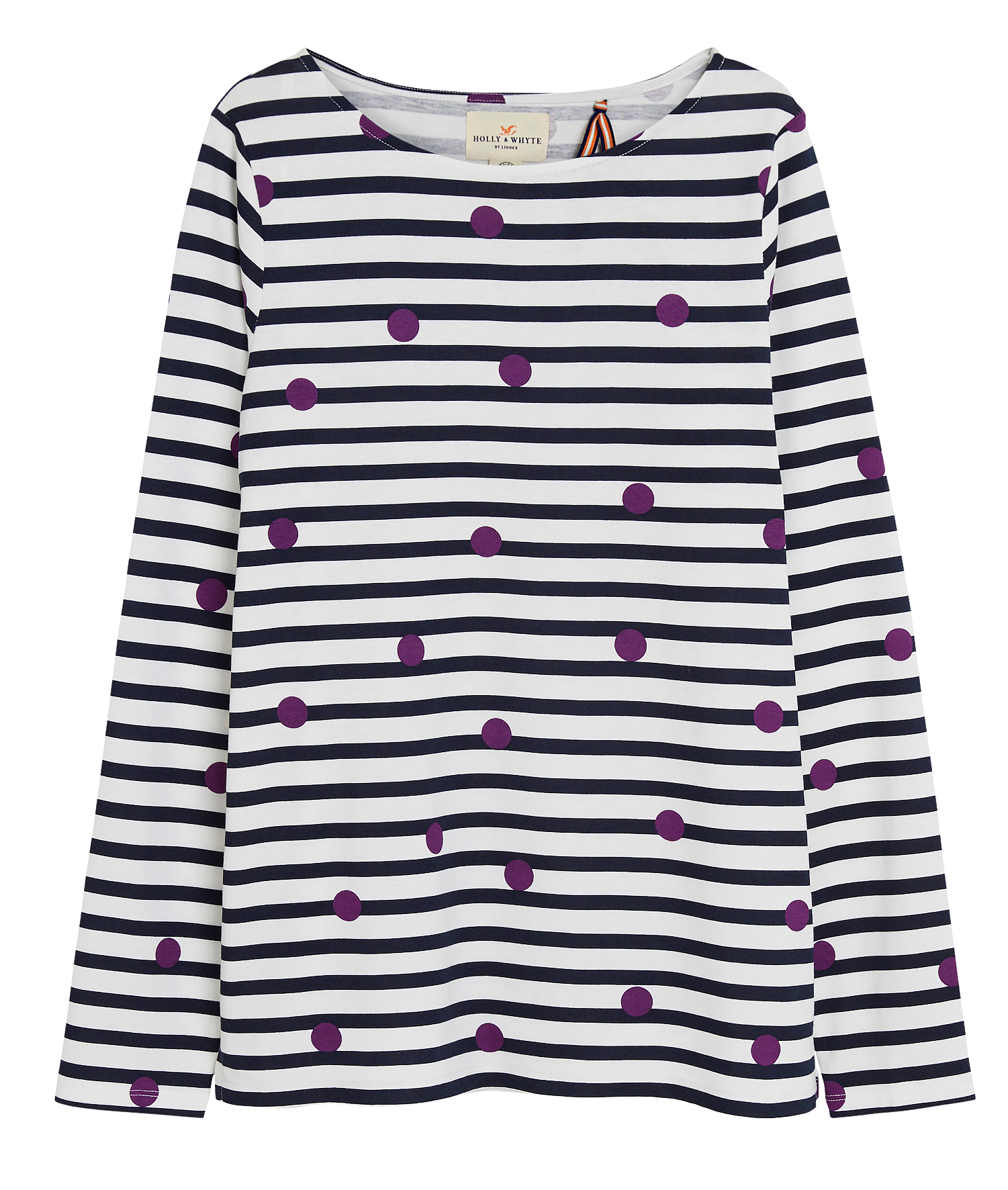 Långärmad topp i lyocell