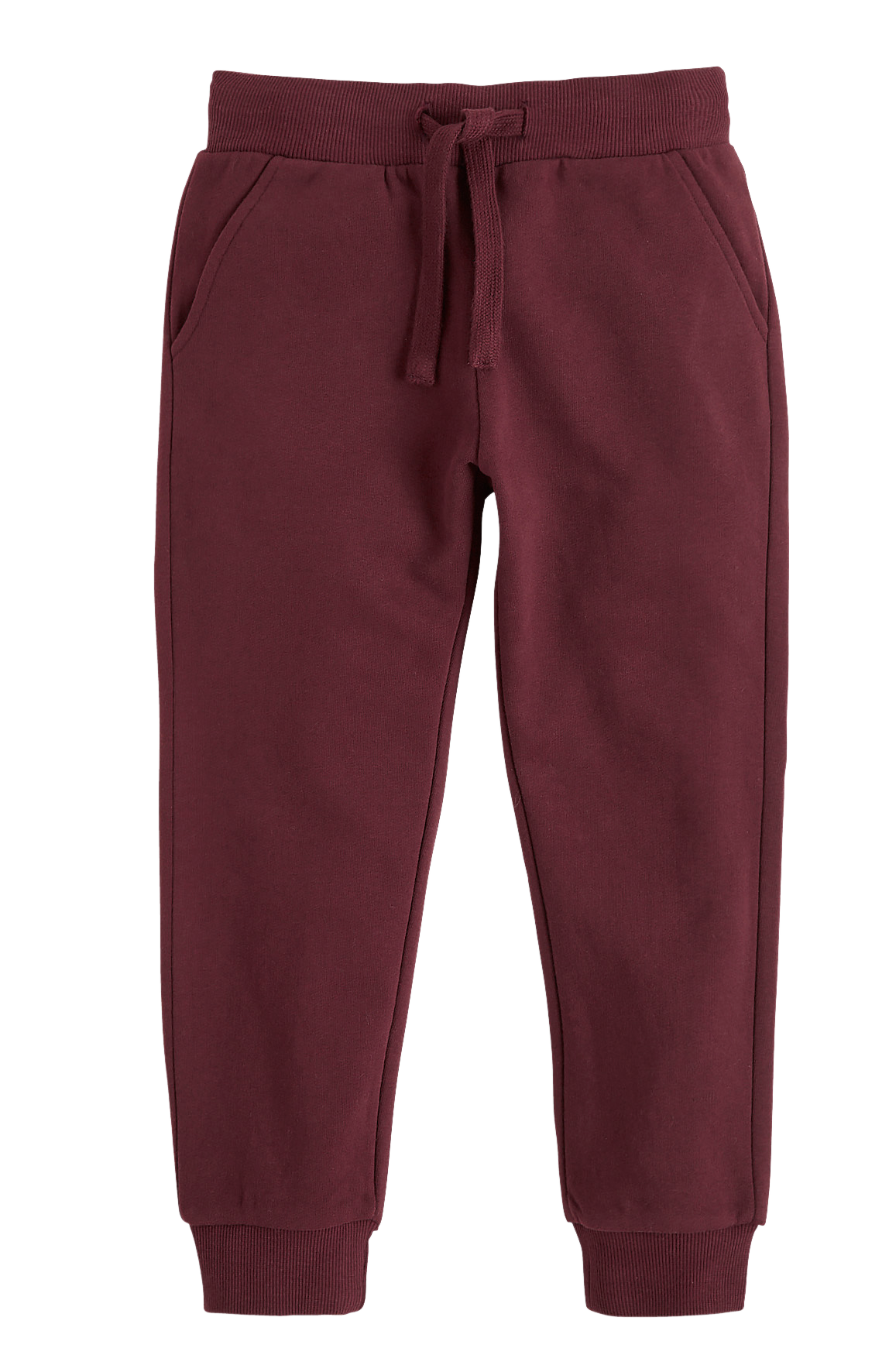 dark red sweatpants