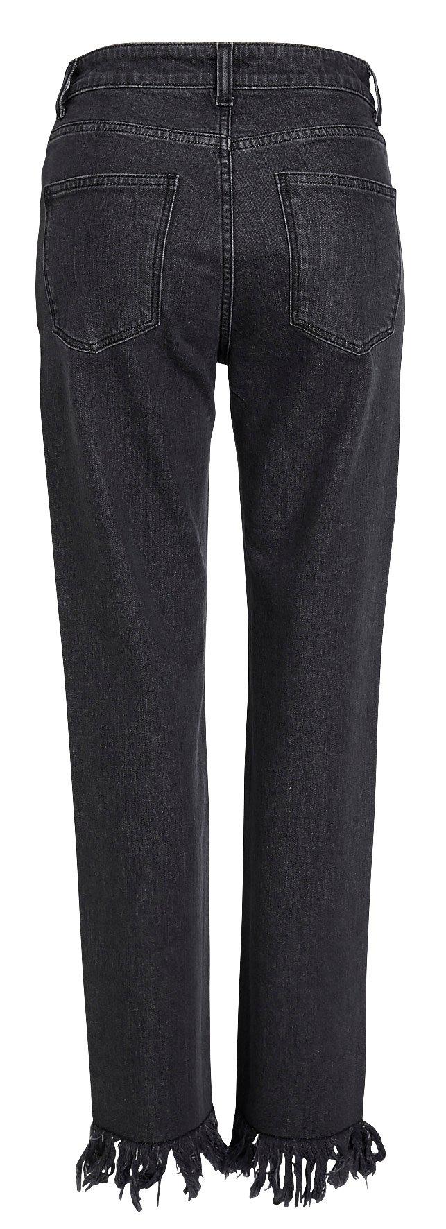 Straight high jeans