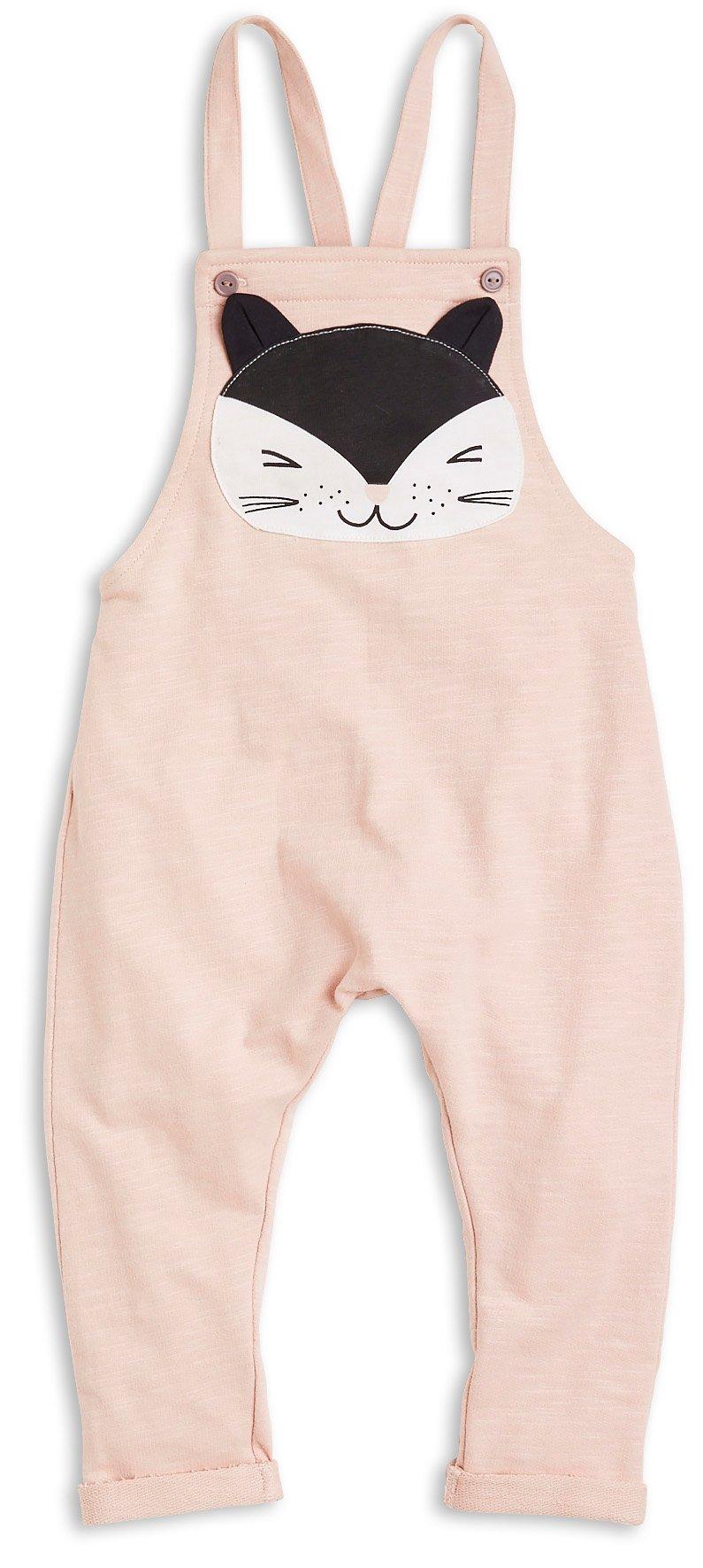 Snekkerbukse i jersey med kattemotiv