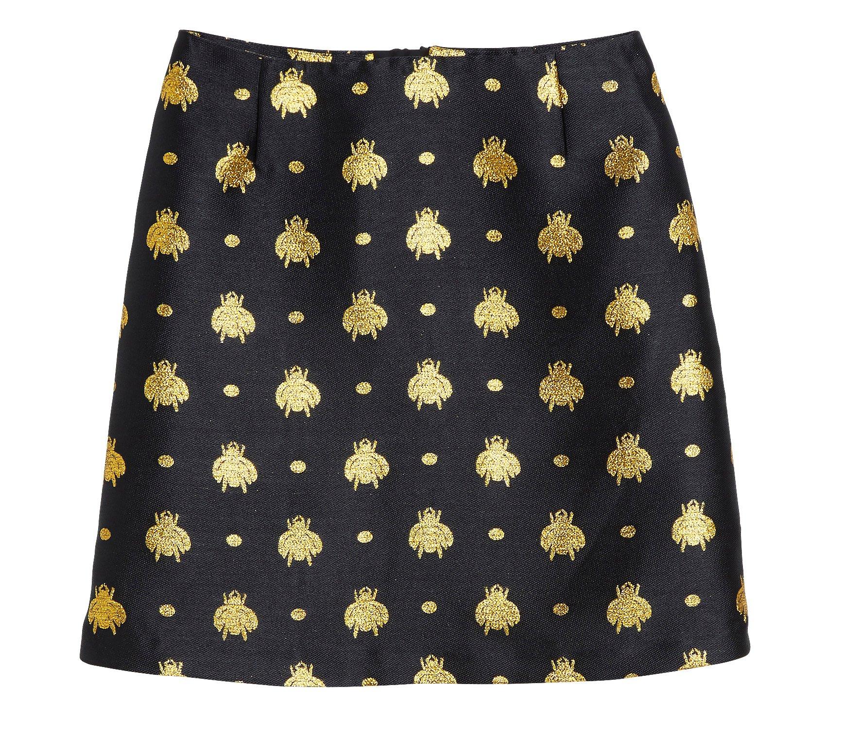 jacquard-patterned skirt