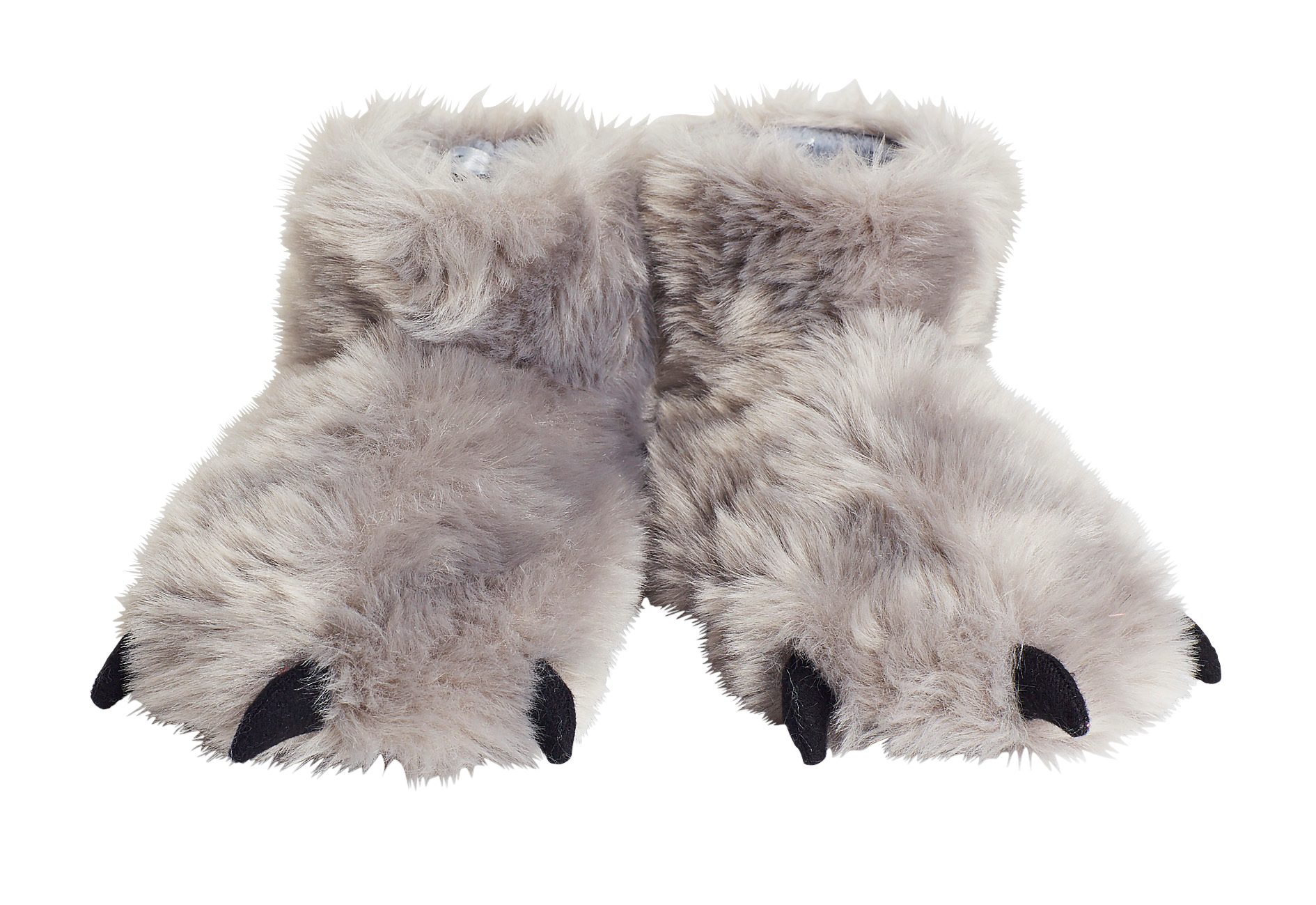 very fluffy slippers