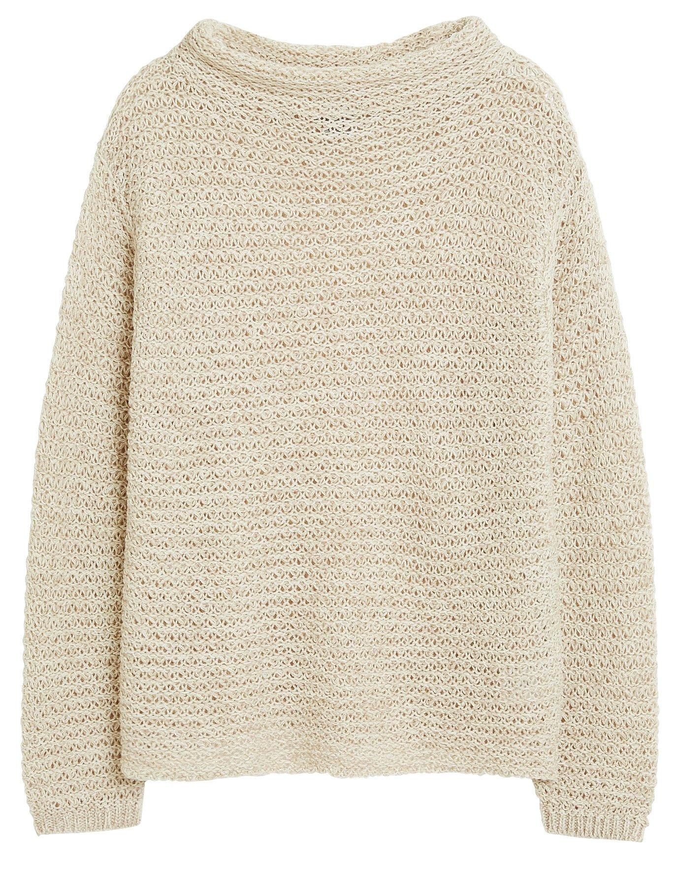 Polotröja - Dam - Beige