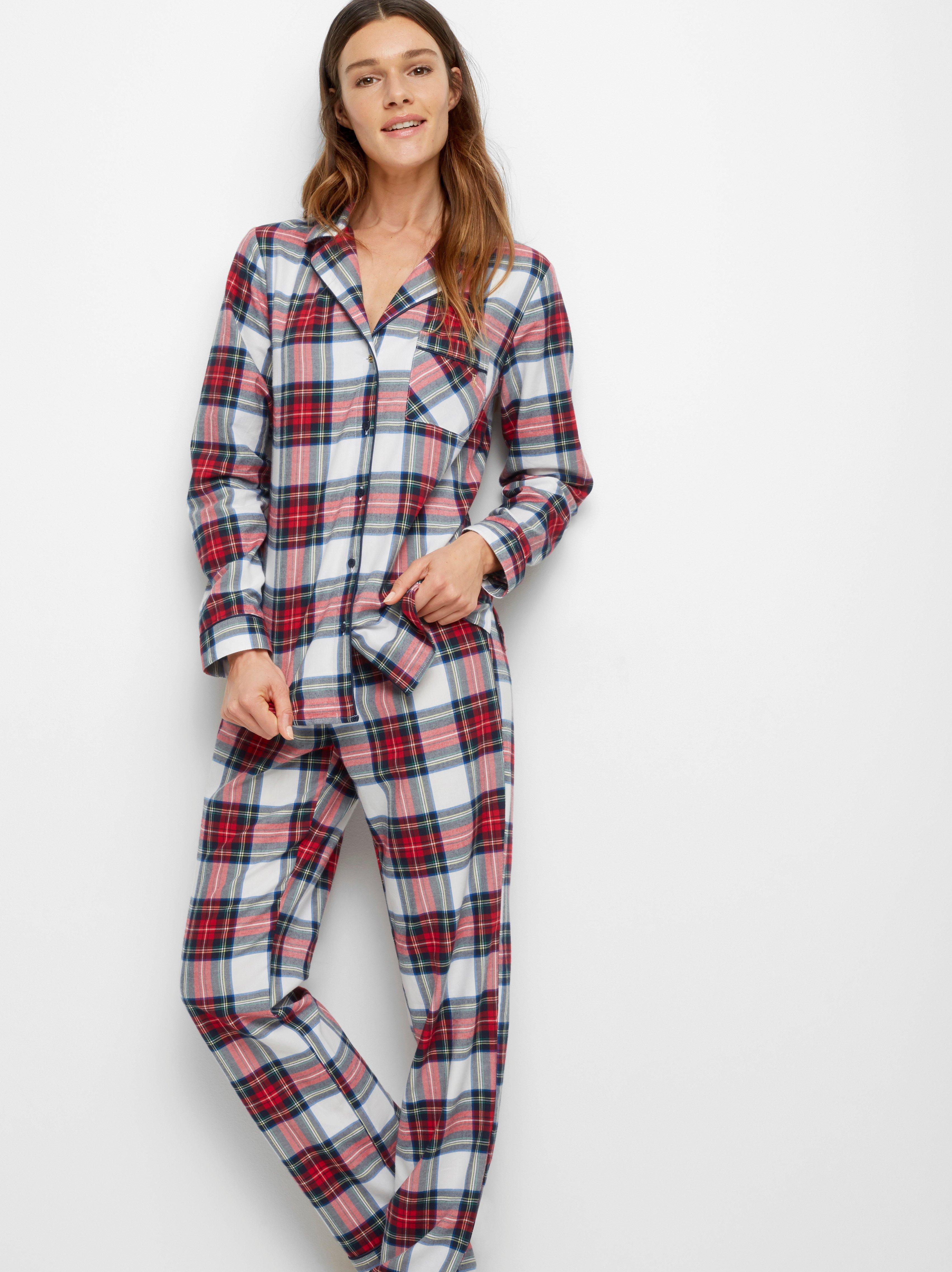 Pyjamassett i flanell