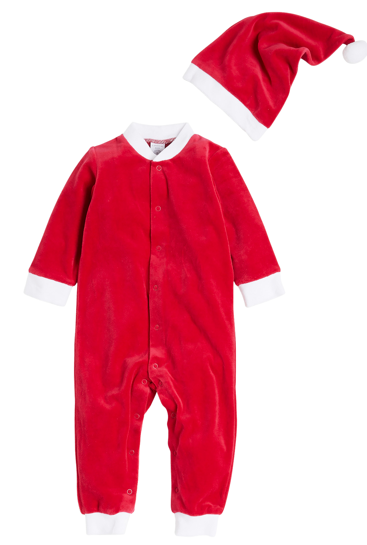 Tomtepyjamas i velour