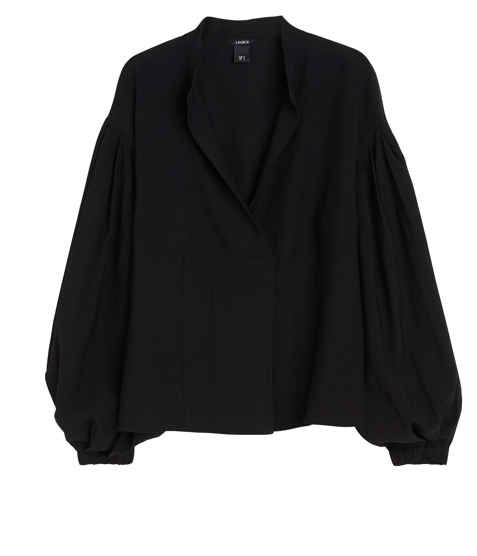 Blus med ballongärm