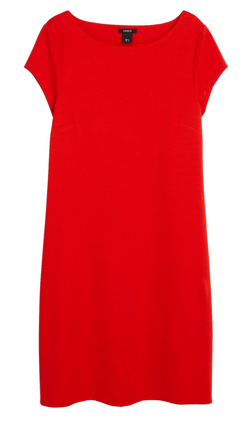 Rød kjole