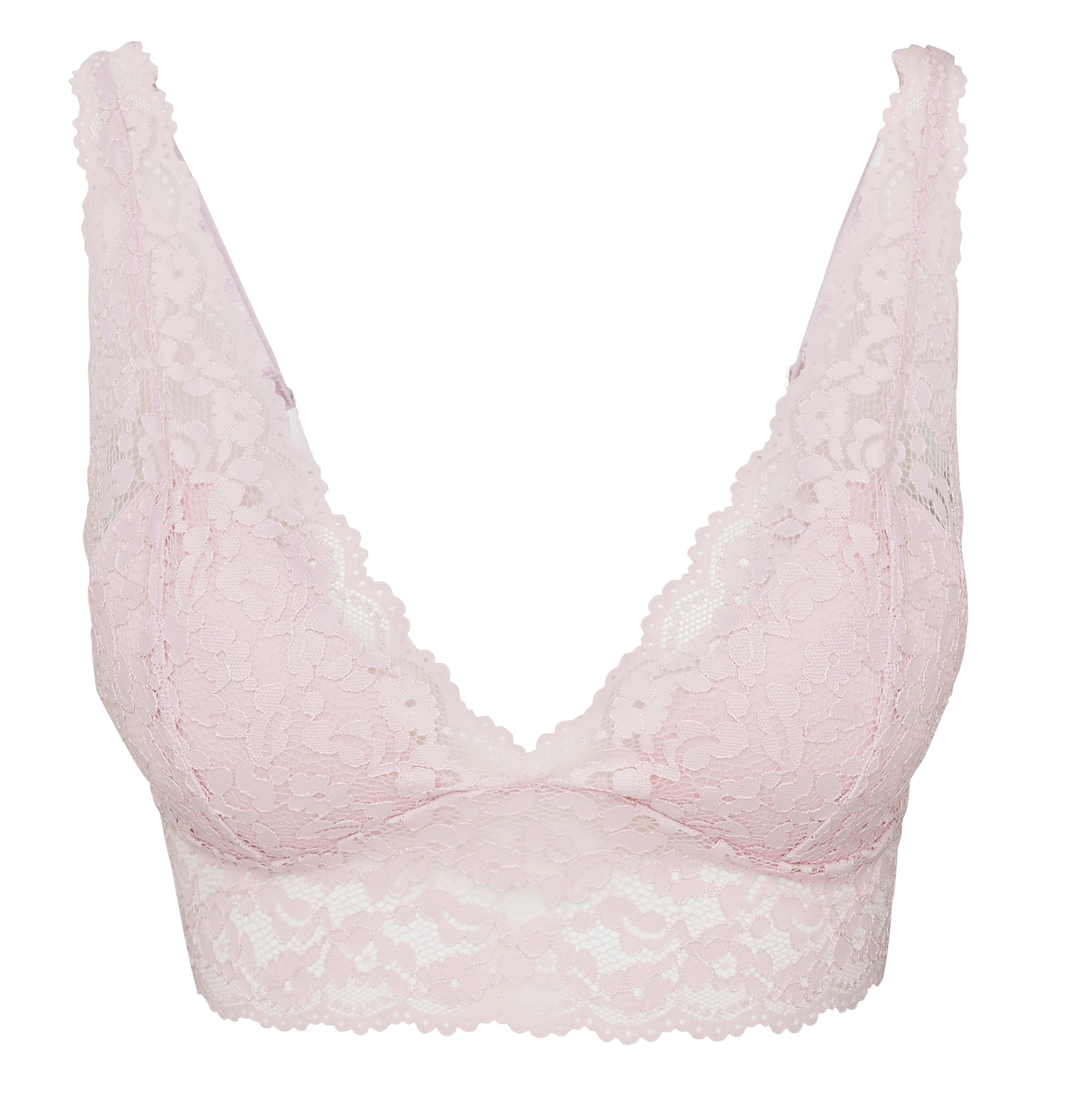 lilac lace bra