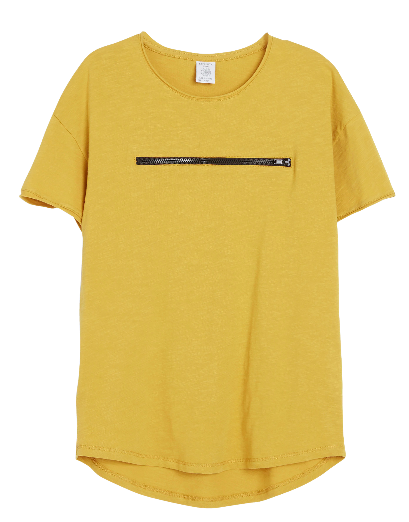 T-shirt med dragkedja