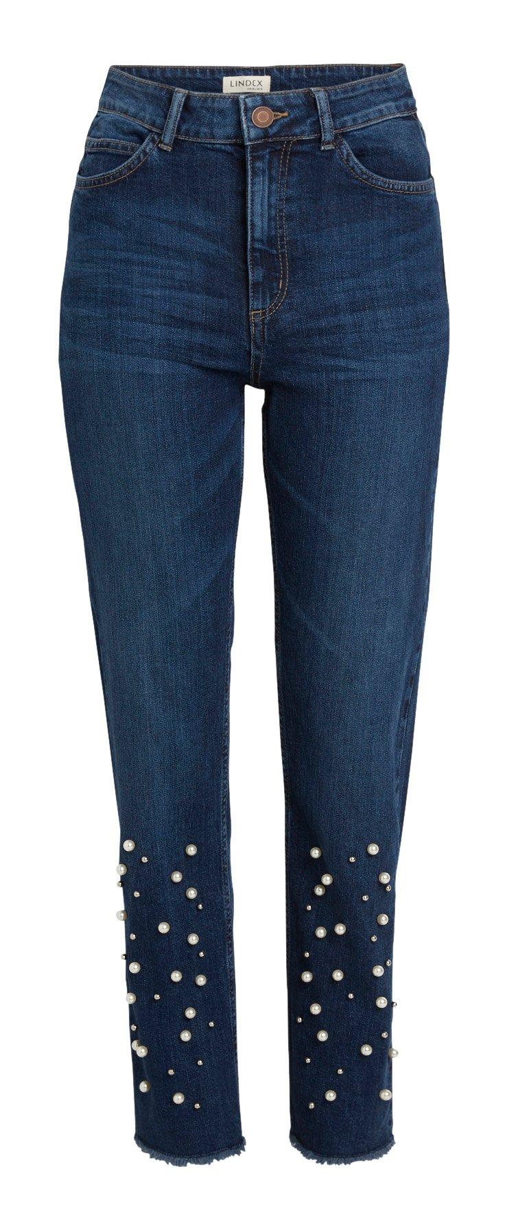 denim and pearls party attire