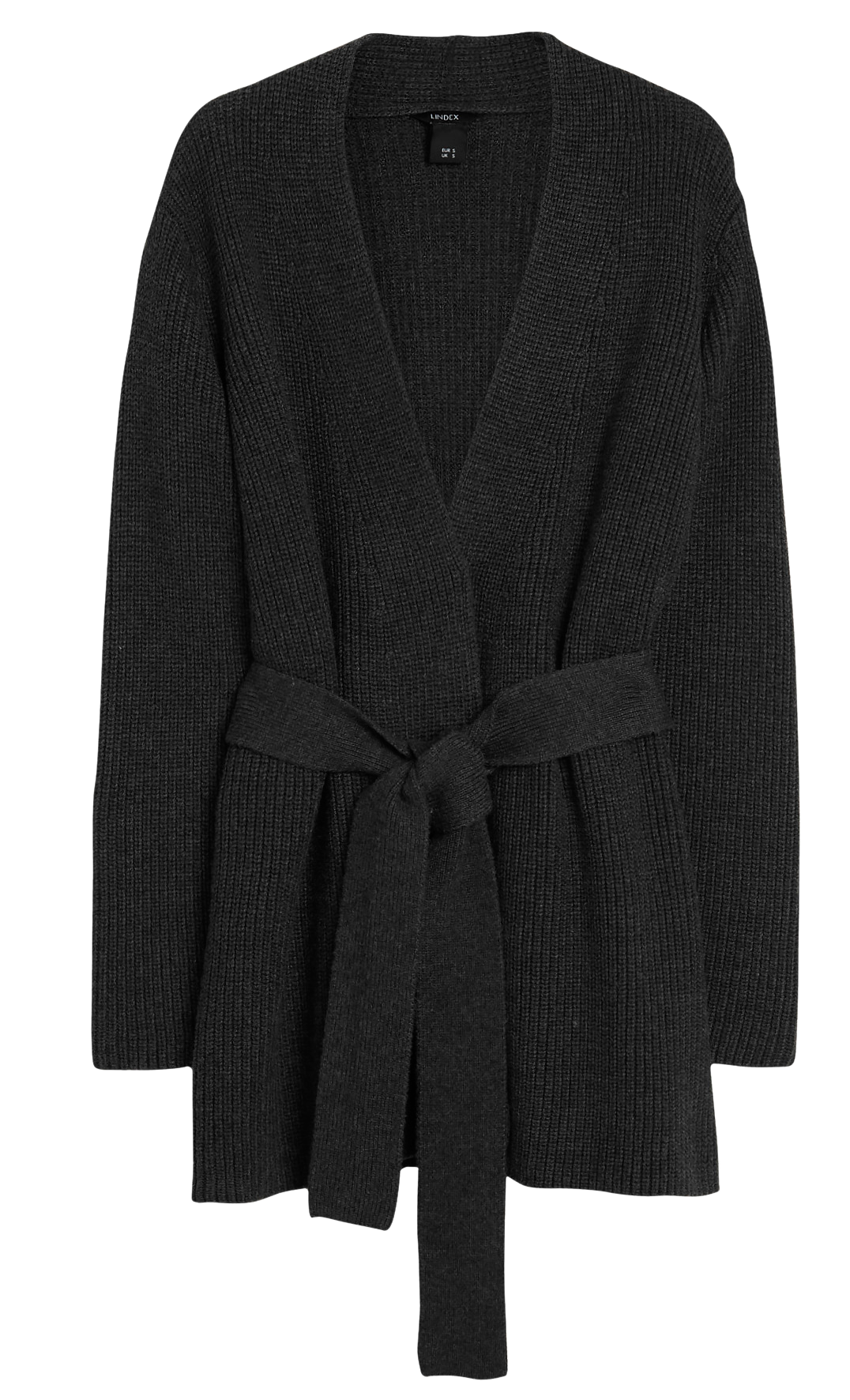 Cardigan - Dam - Grå