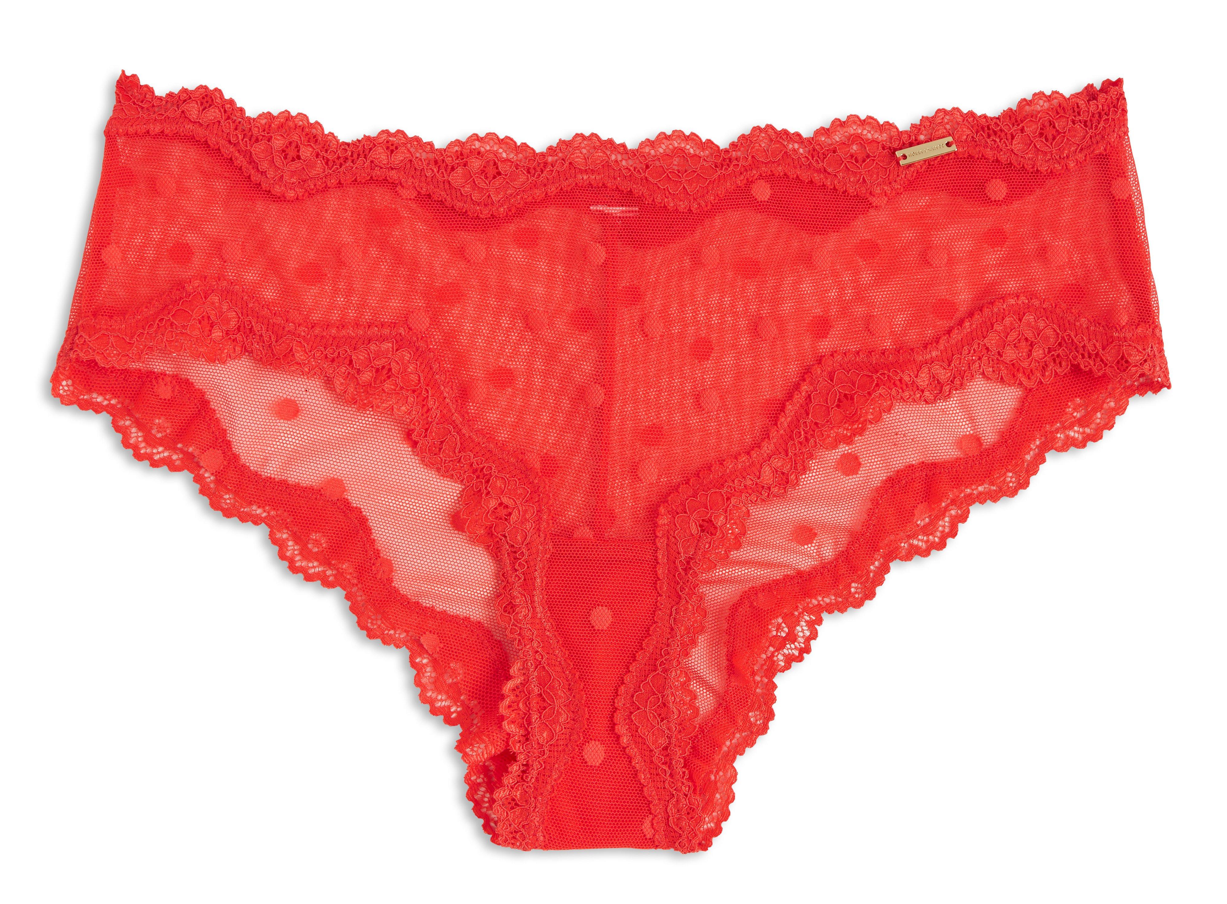 Brazilian Low - Lingerie - Red