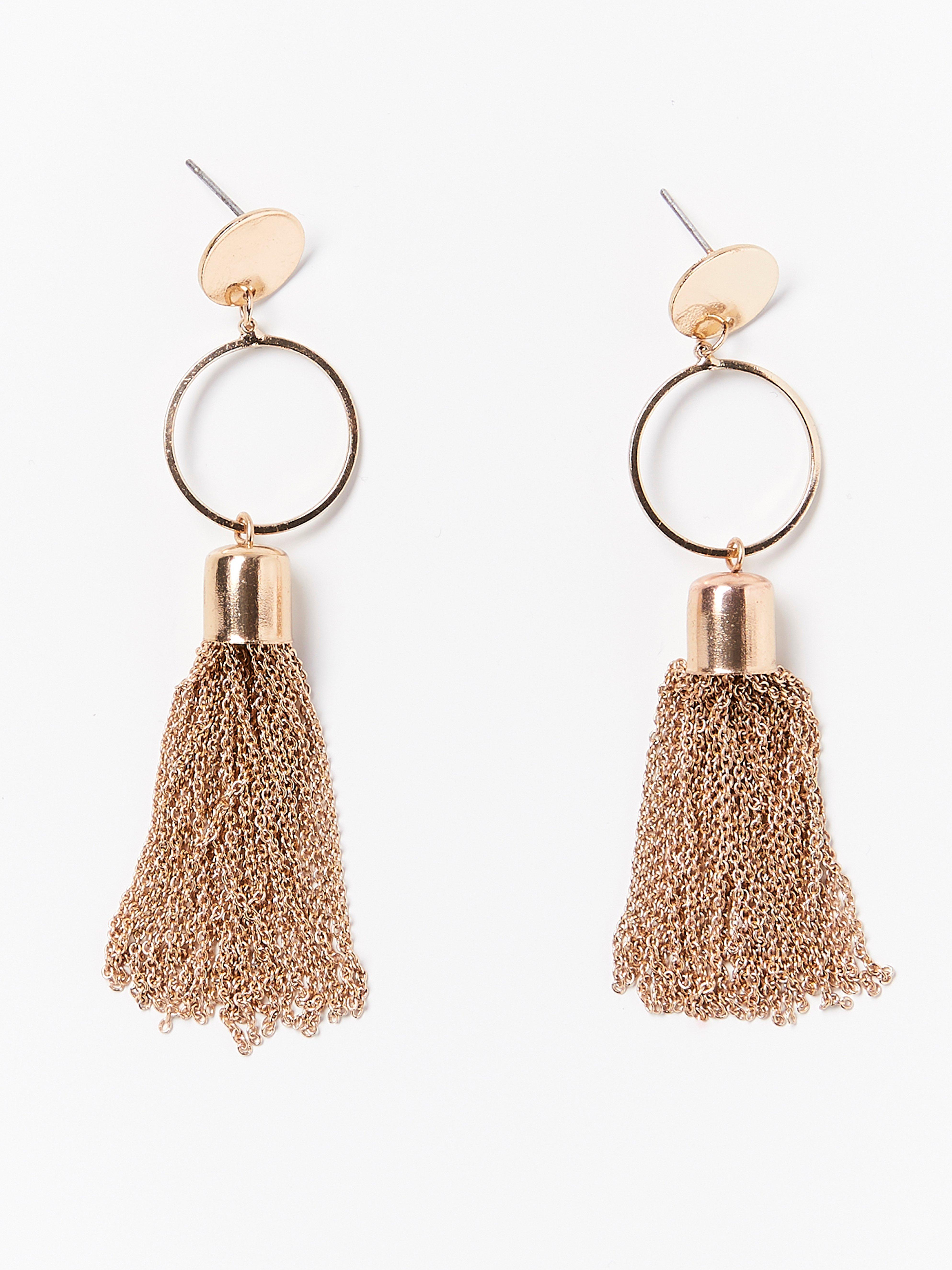 Örhängen - Dam - Gul