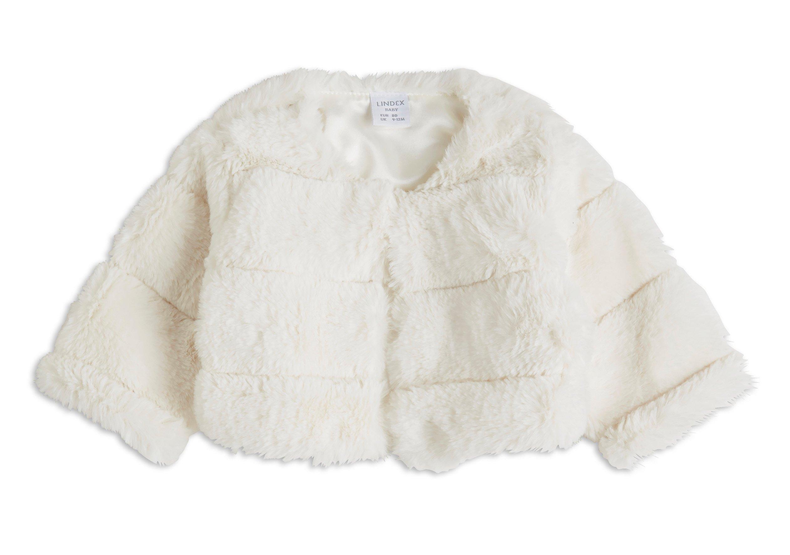 baby faux fur bolero