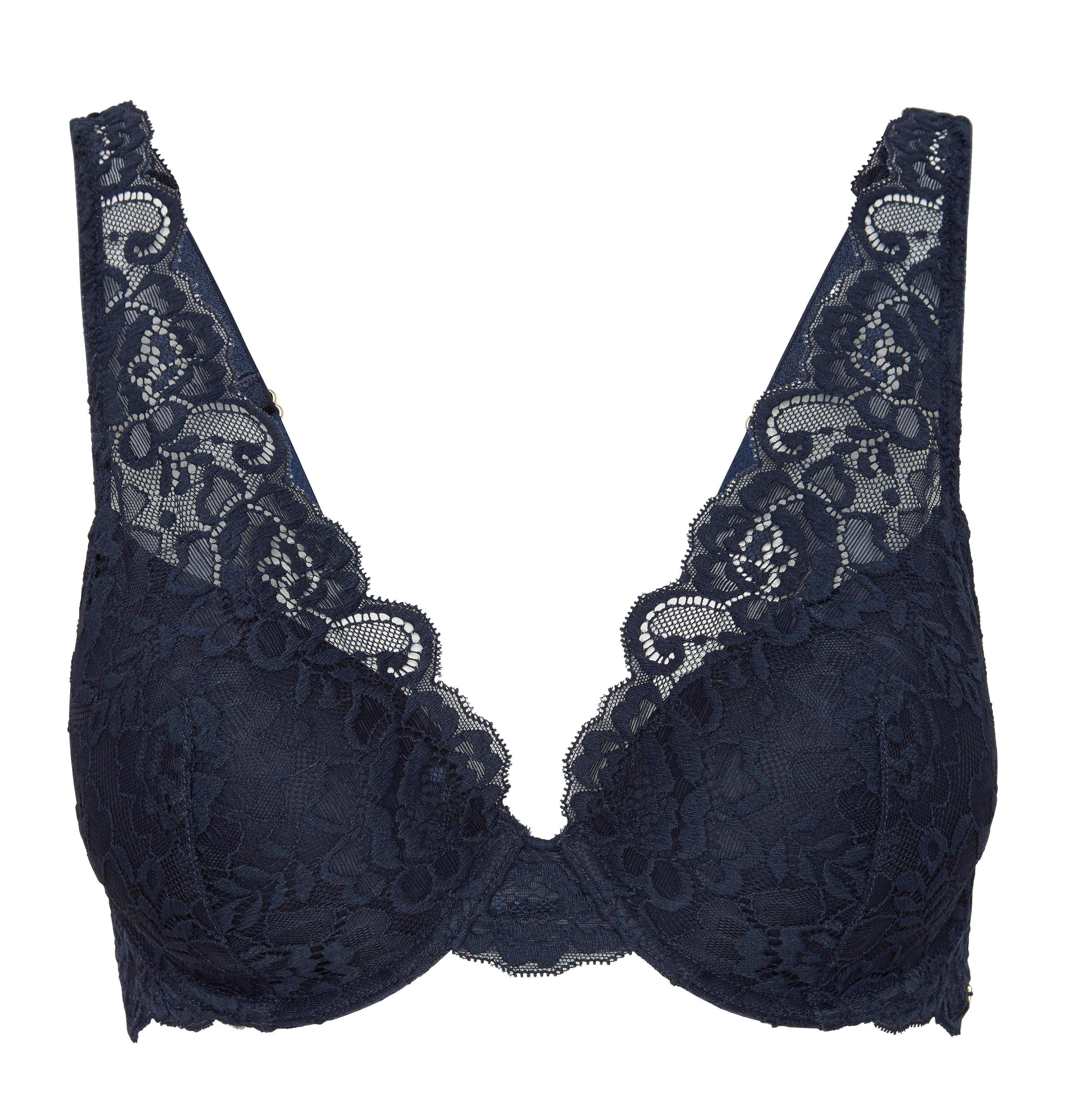 Lilja t-shirt-bh - Underkläder - Blå