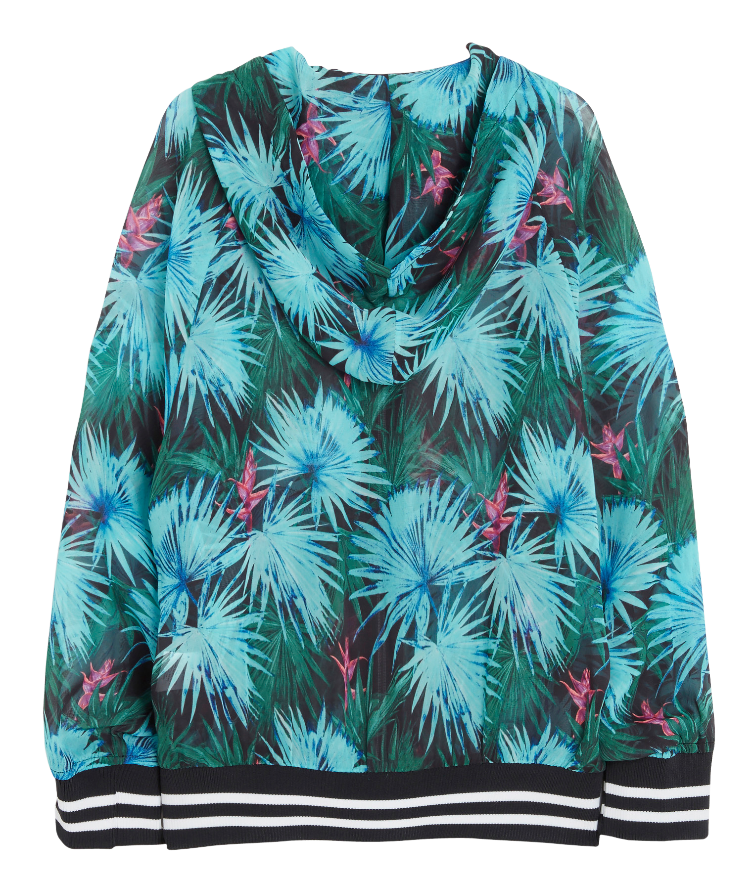 Hooded Jacket - Kids Wear - Turquoise