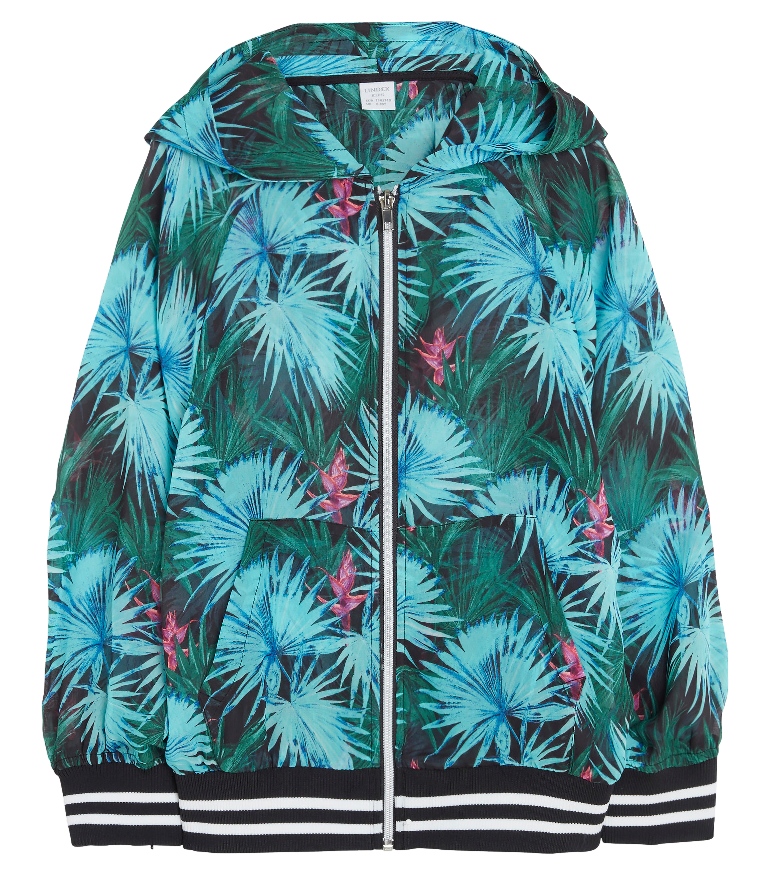 Hooded Jacket - Kids Wear - Turquoise