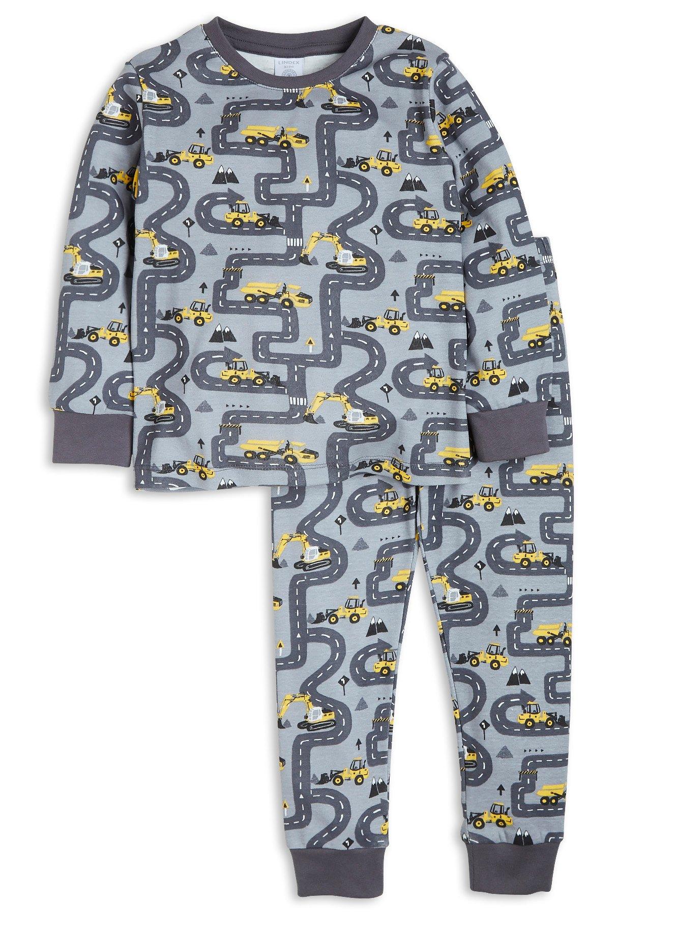Pyjama - Lapset - Harmaa