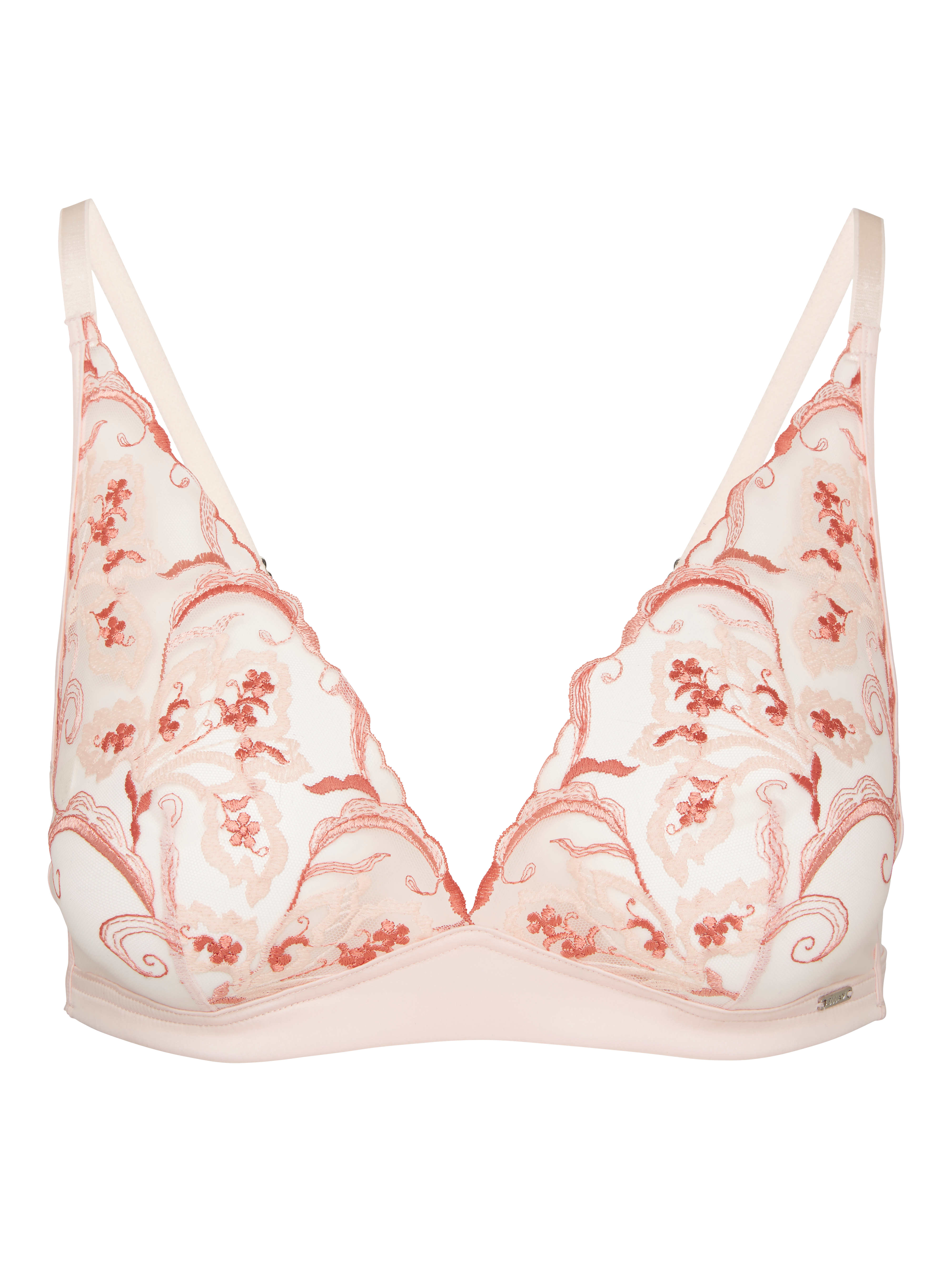 Rintaliivit ilman toppauksia (bralette) - Alusvaatteet - Pinkki